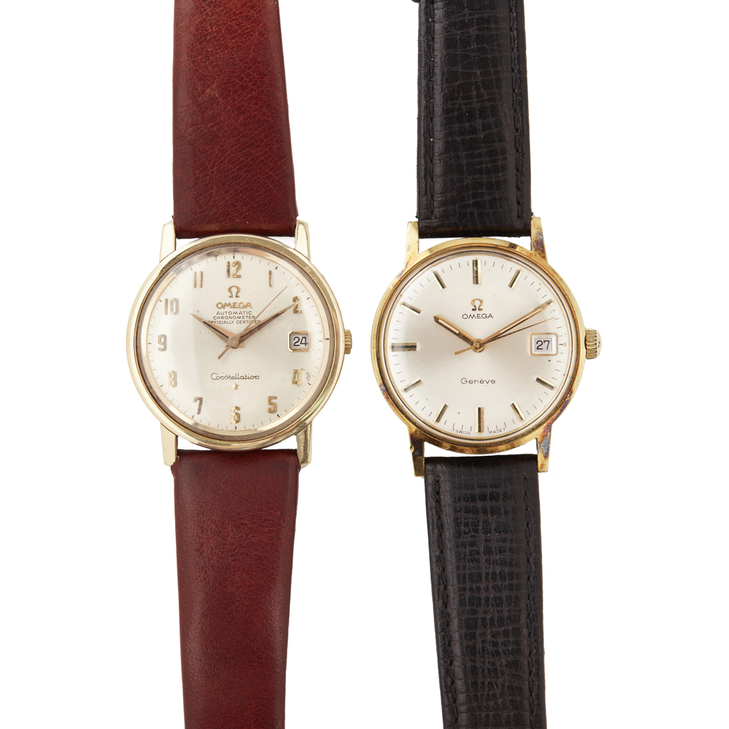OMEGA - Two gentleman's wrist watches