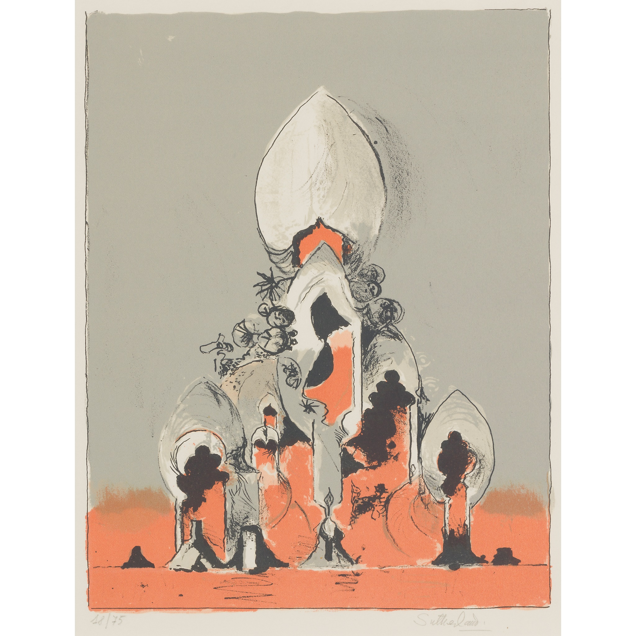 GRAHAM SUTHERLAND O.M. (BRITISH 1903-1980)
