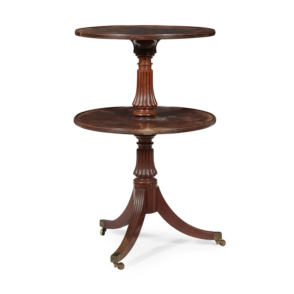 REGENCY MAHOGANY DUMBWAITER