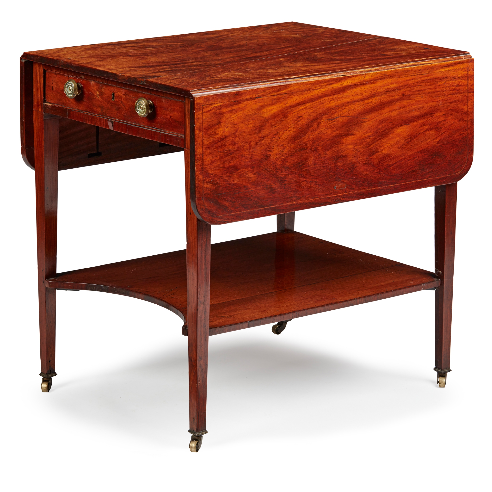 GEORGE III MAHOGANY BREAKFAST TABLE