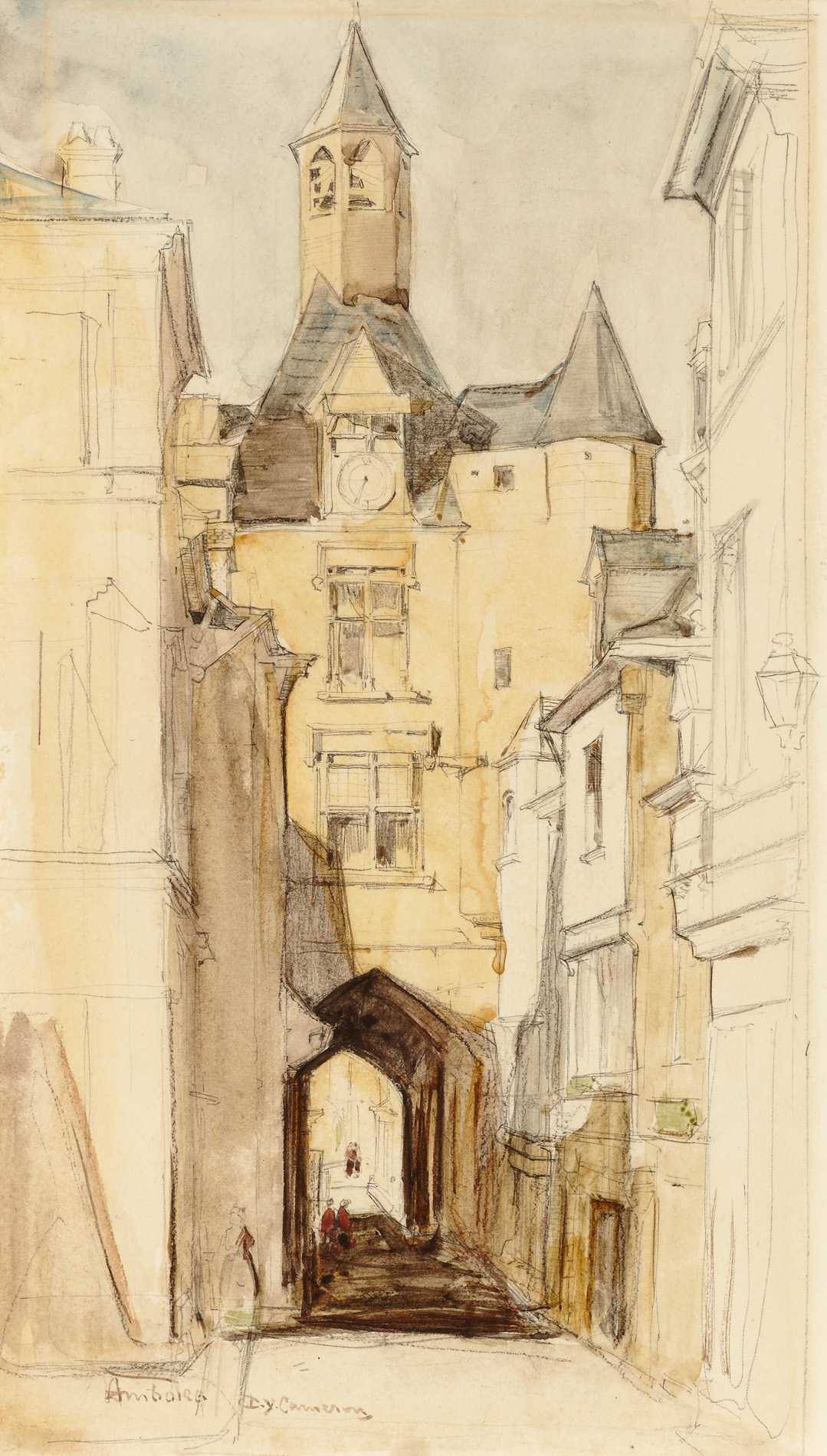 SIR DAVID YOUNG CAMERON R.A., R.S.A., RS.W., R.W.S., R.E. (SCOTTISH 1865-1945)