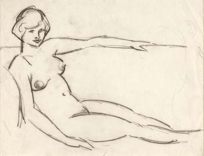 JOHN DUNCAN FERGUSSON R.B.A (1874-1961)