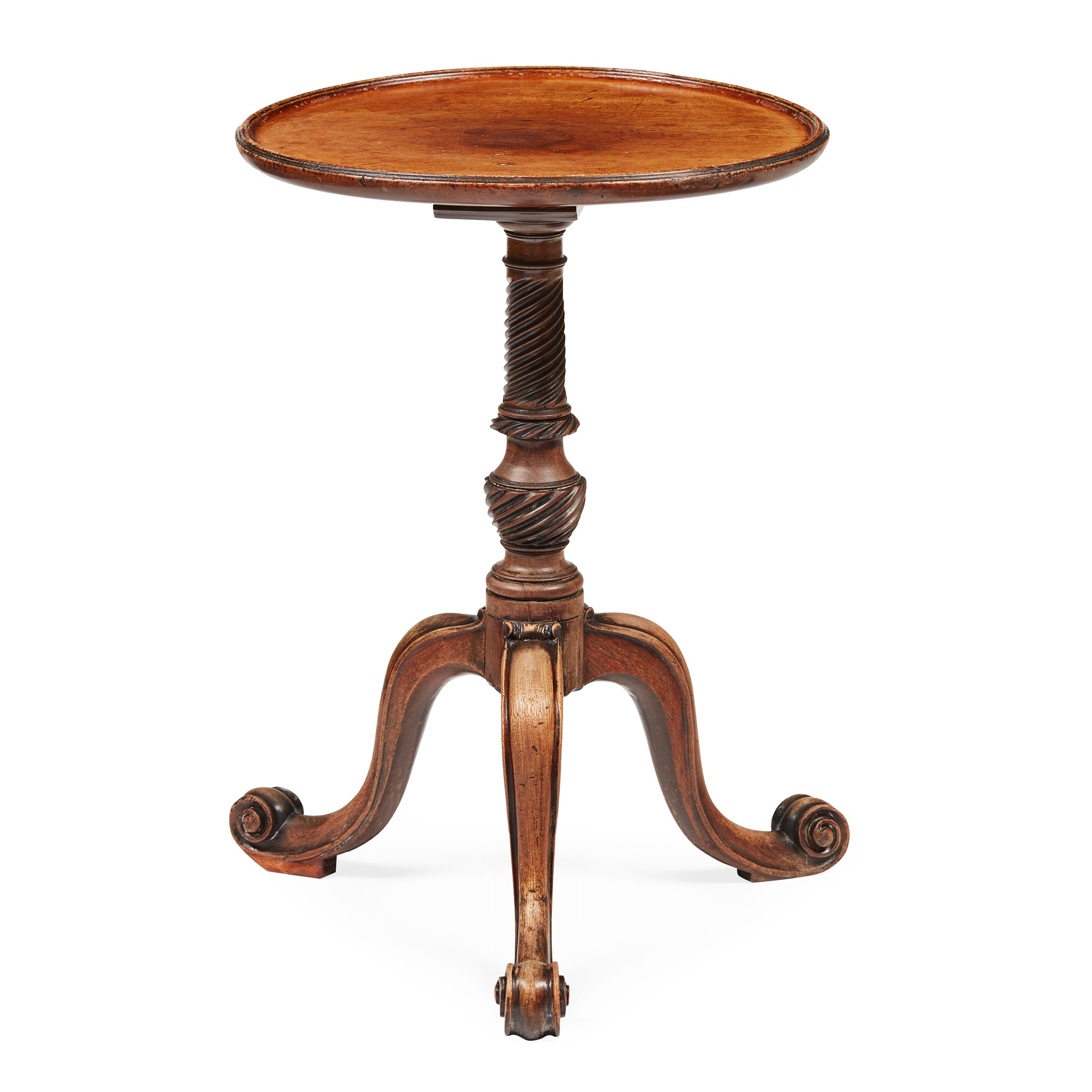 LATE GEORGE II/ EARLY GEORGE III MAHOGANY WINE TABLE