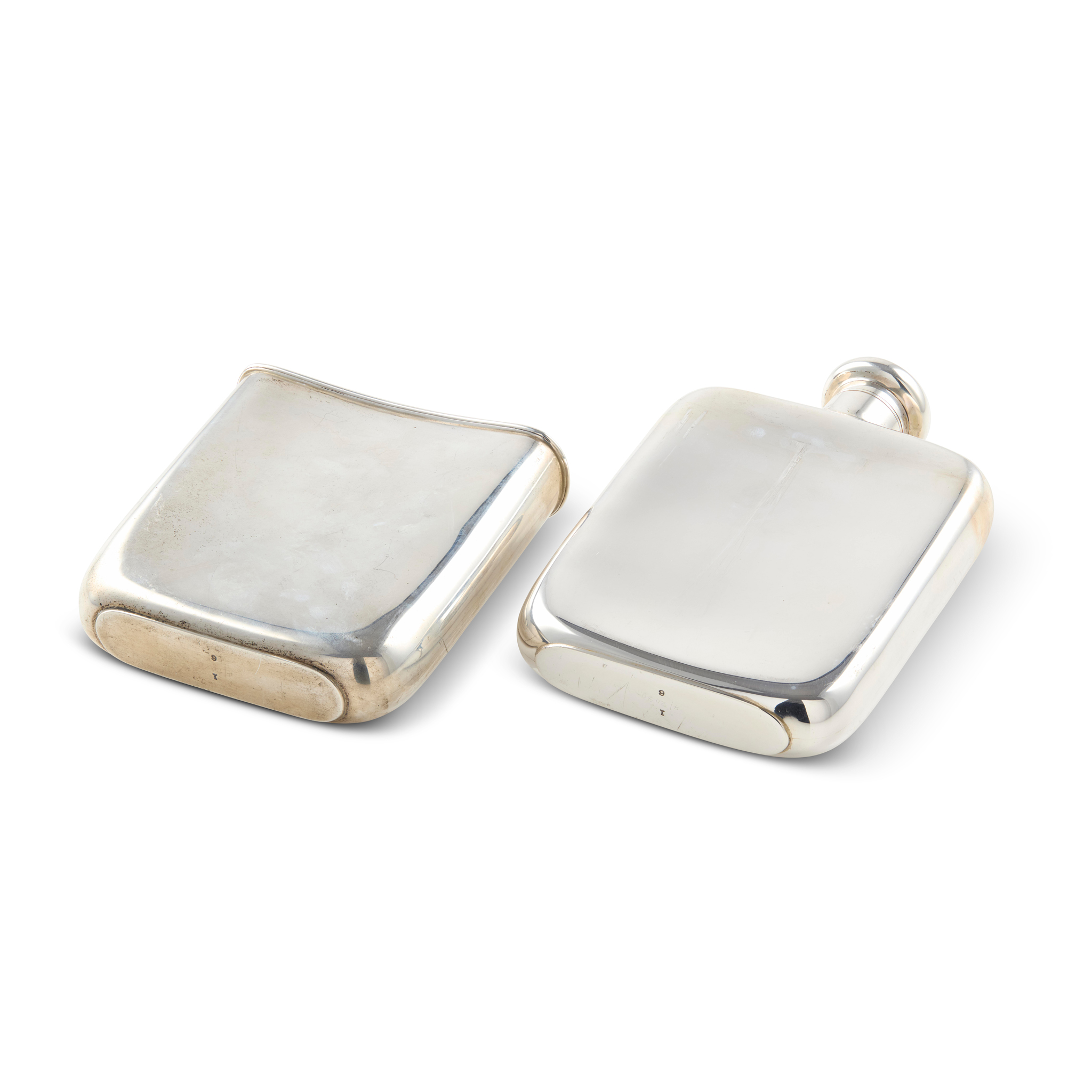 A LATE VICTORIAN HIP FLASK