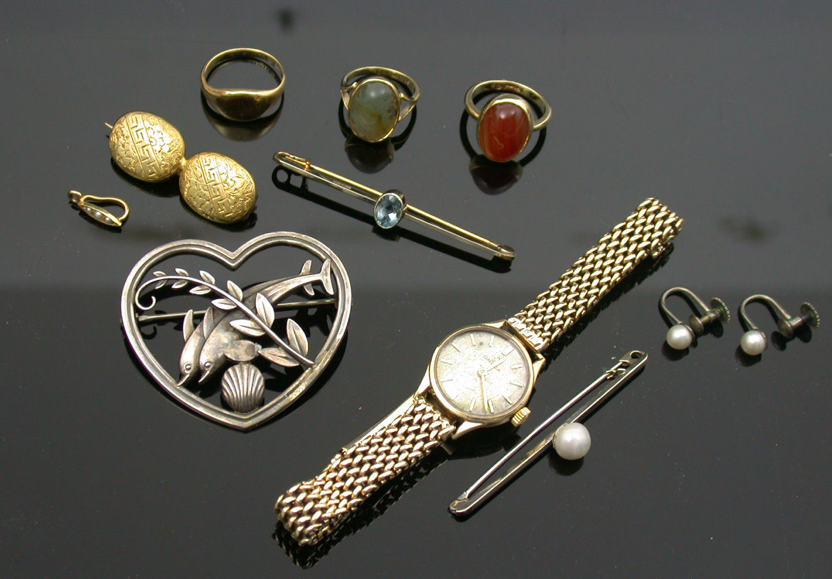 A collection of items,