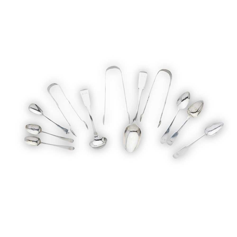 A COLLECTION OF SCOTTISH PROVINCIAL FLATWARE