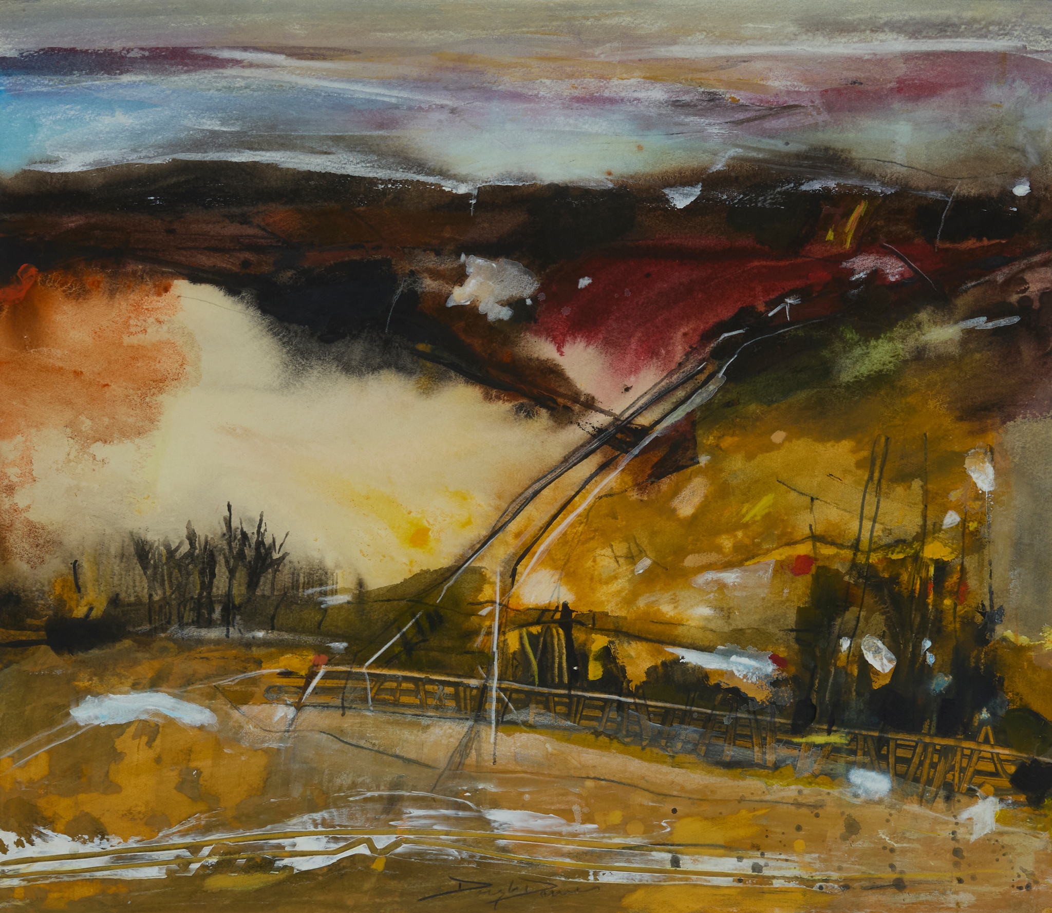 DOUGLAS DAVIES R.S.W. (SCOTTISH 1946-)