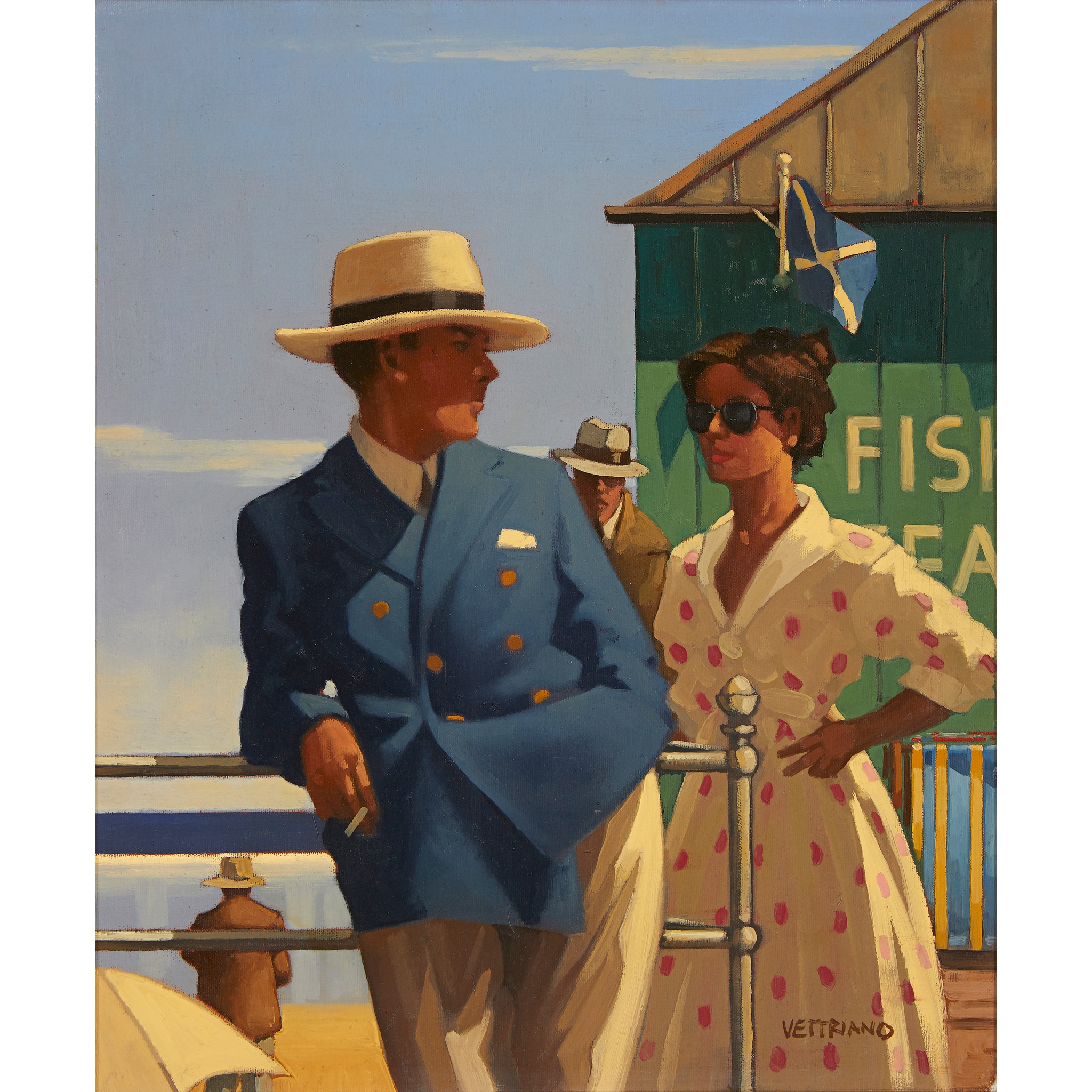 JACK VETTRIANO O.B.E. (SCOTTISH 1951- 2025)