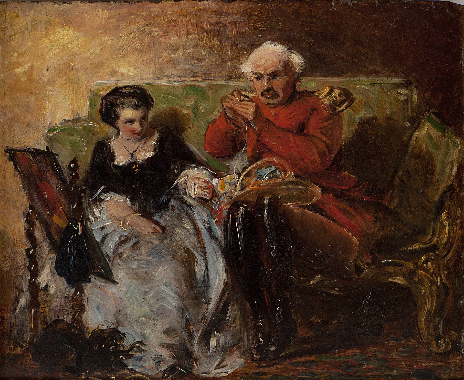 ABRAHAM SOLOMON (BRITISH 1824-1862)