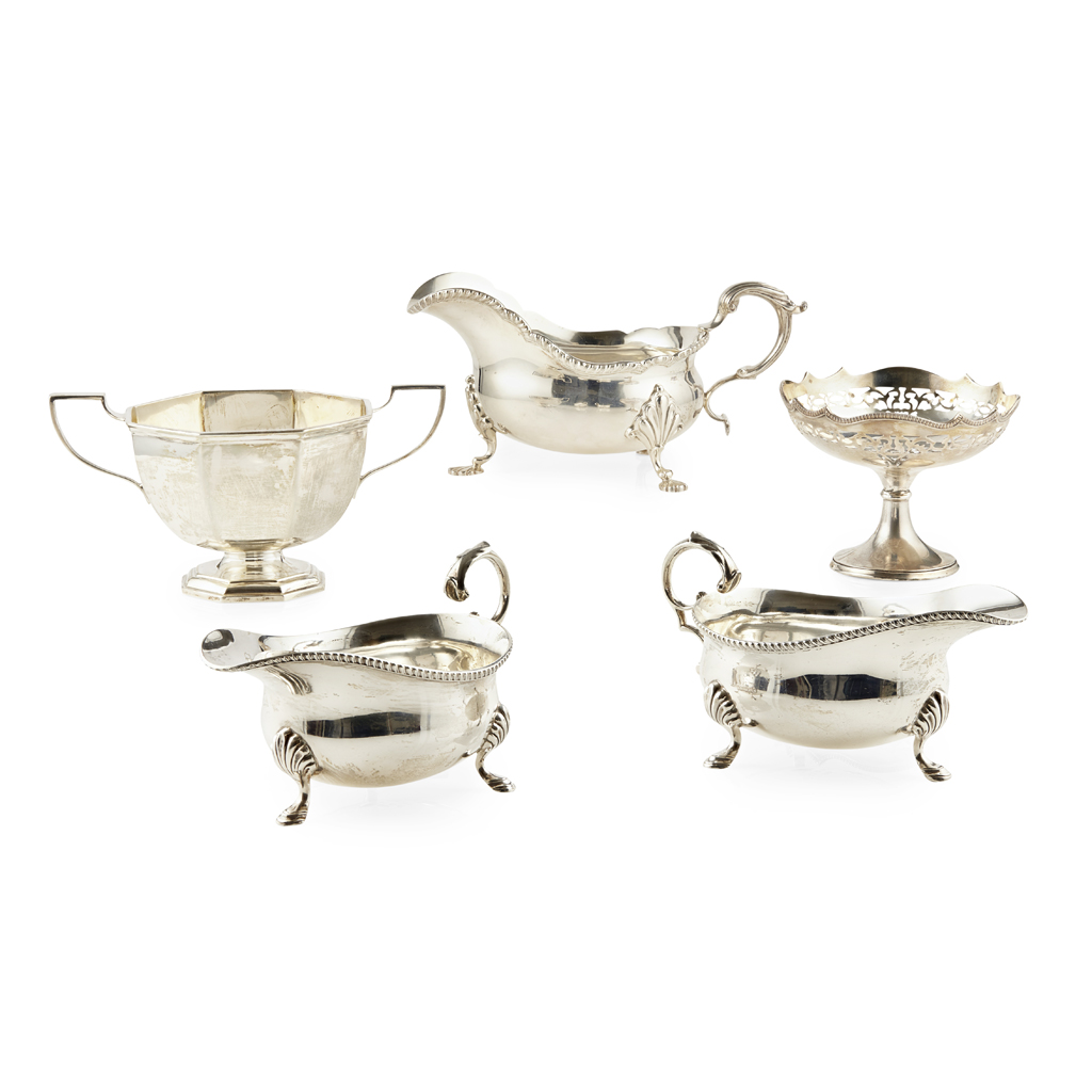 A collection of silver