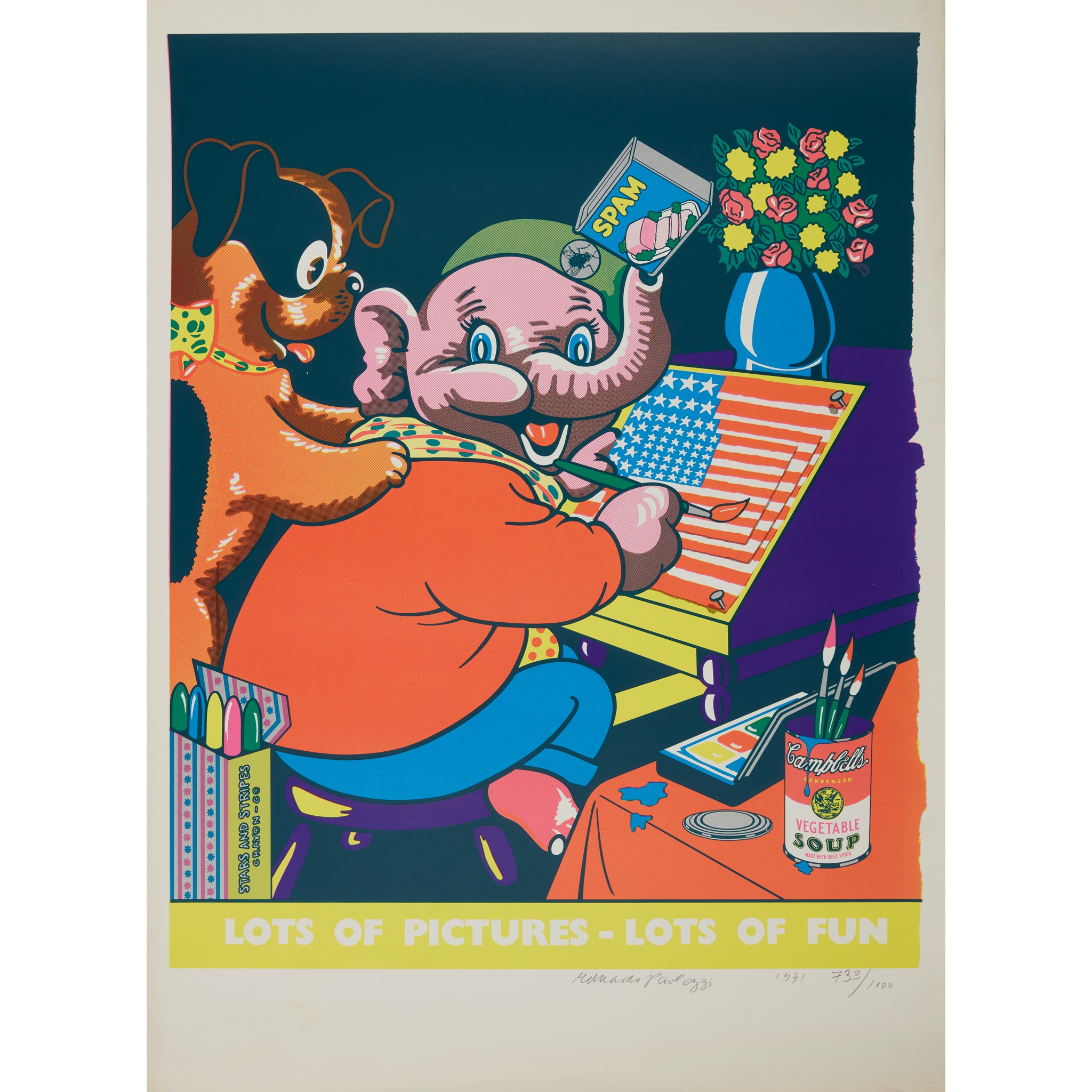 EDUARDO PAOLOZZI K.B.E., R.A., H.R.S.A. (SCOTTISH 1924-2005)