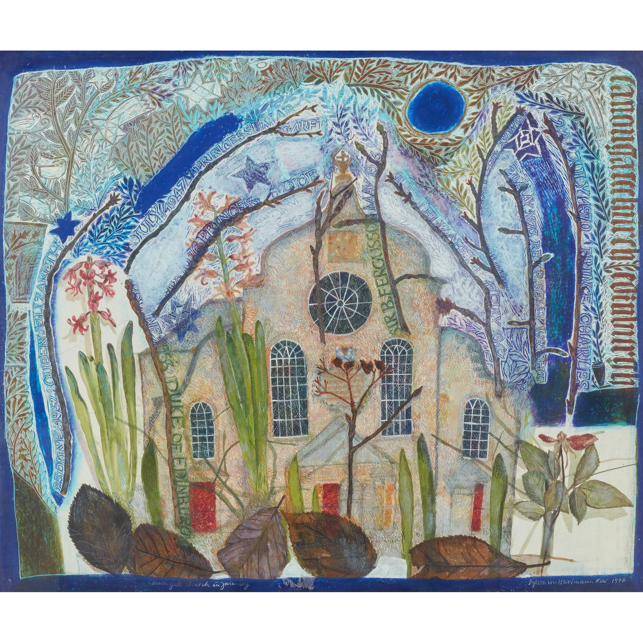 SYLVIA VON HARTMANN R.S.W. (SCOTTISH B.1942)