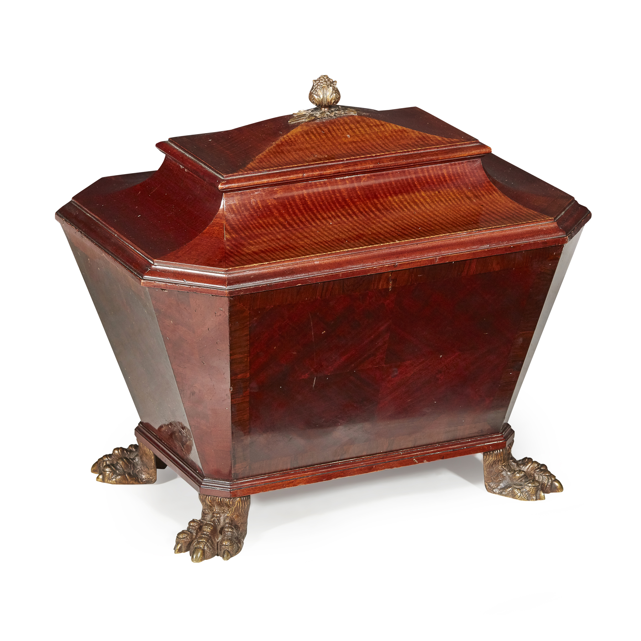 REGENCY MAHOGANY WINE COOLER
