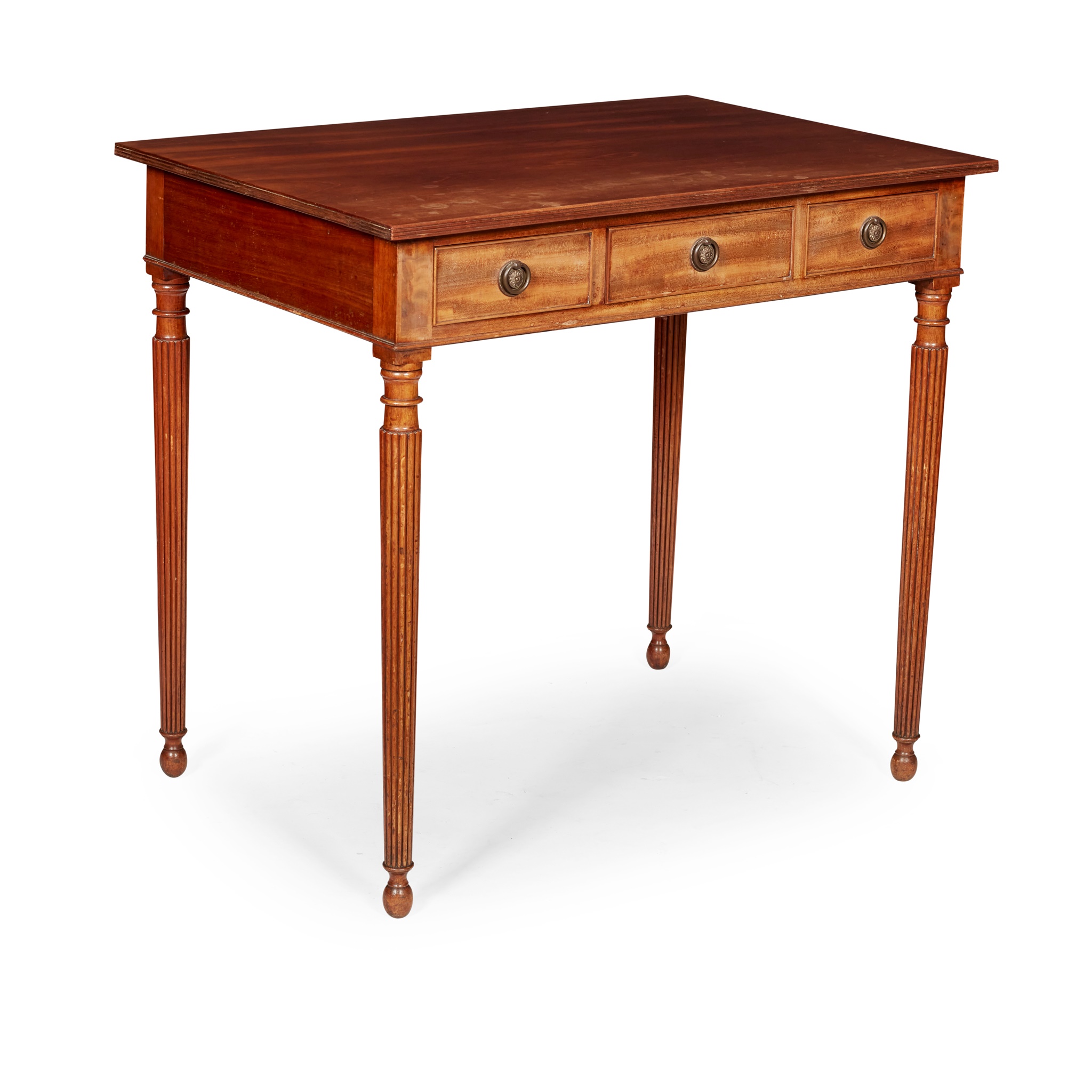 LATE GEORGE III MAHOGANY DRESSING TABLE, ATTRIBUTED TO GILLOWS