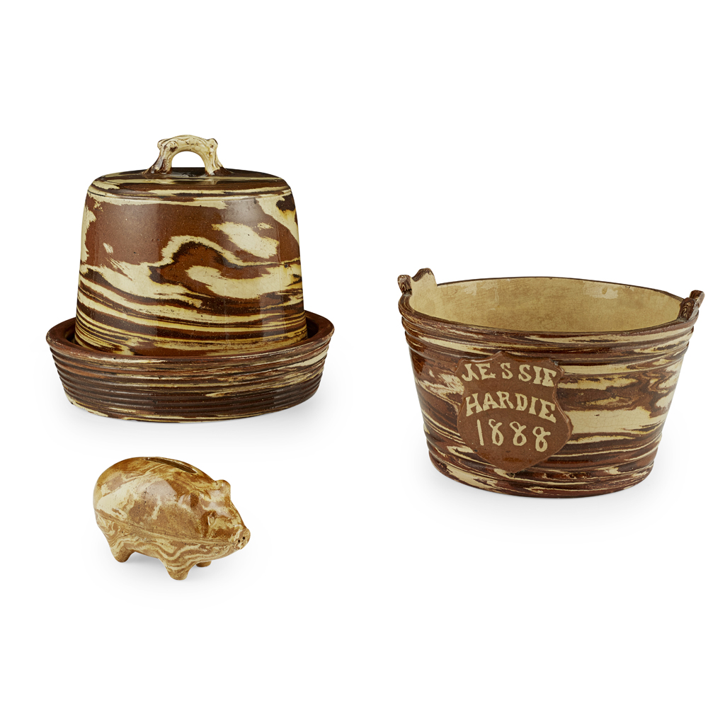 A GROUP OF SEATON POTTERY