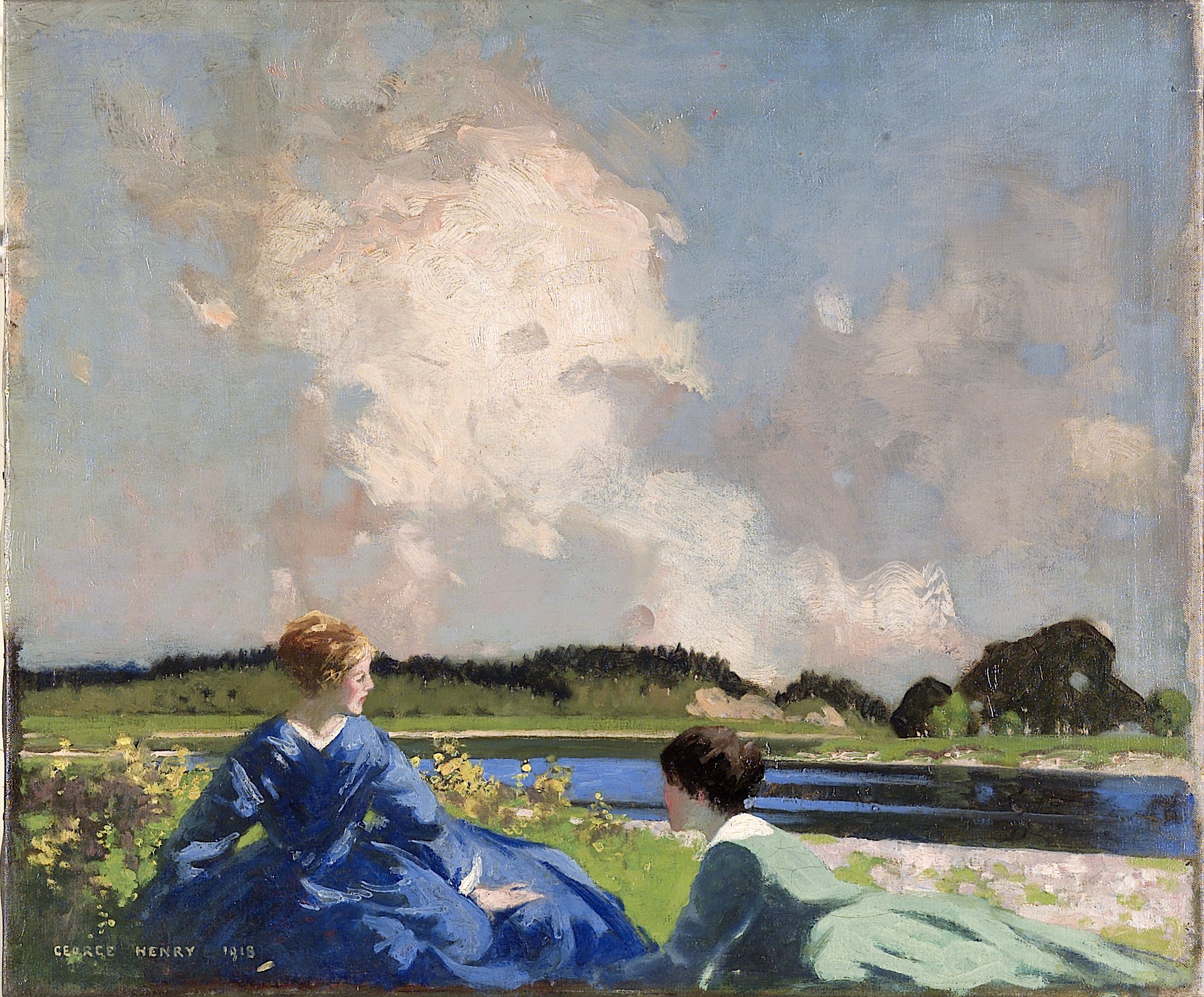 GEORGE HENRY R.A., R.S.A., R.S.W (1858-1943)