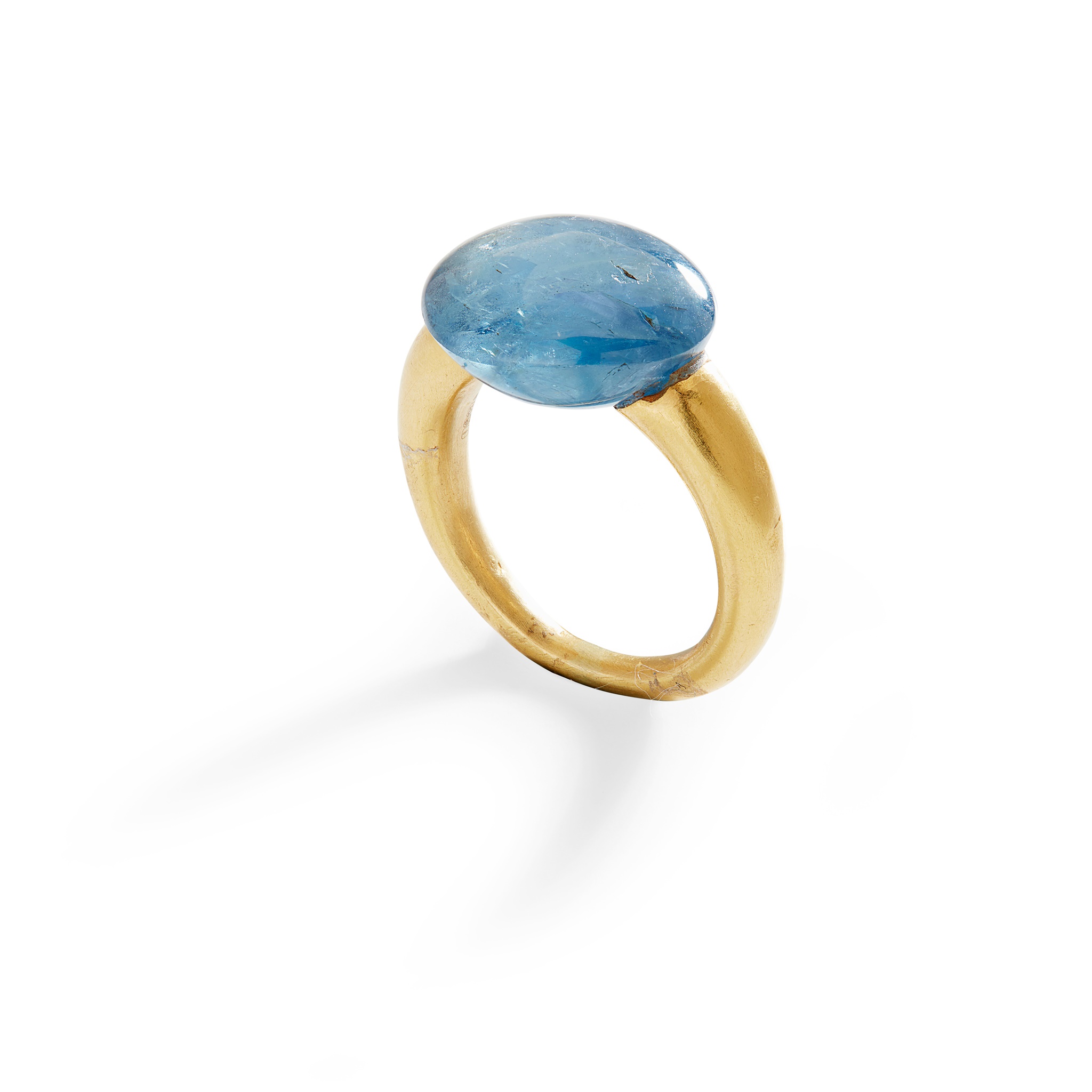 A sapphire ring