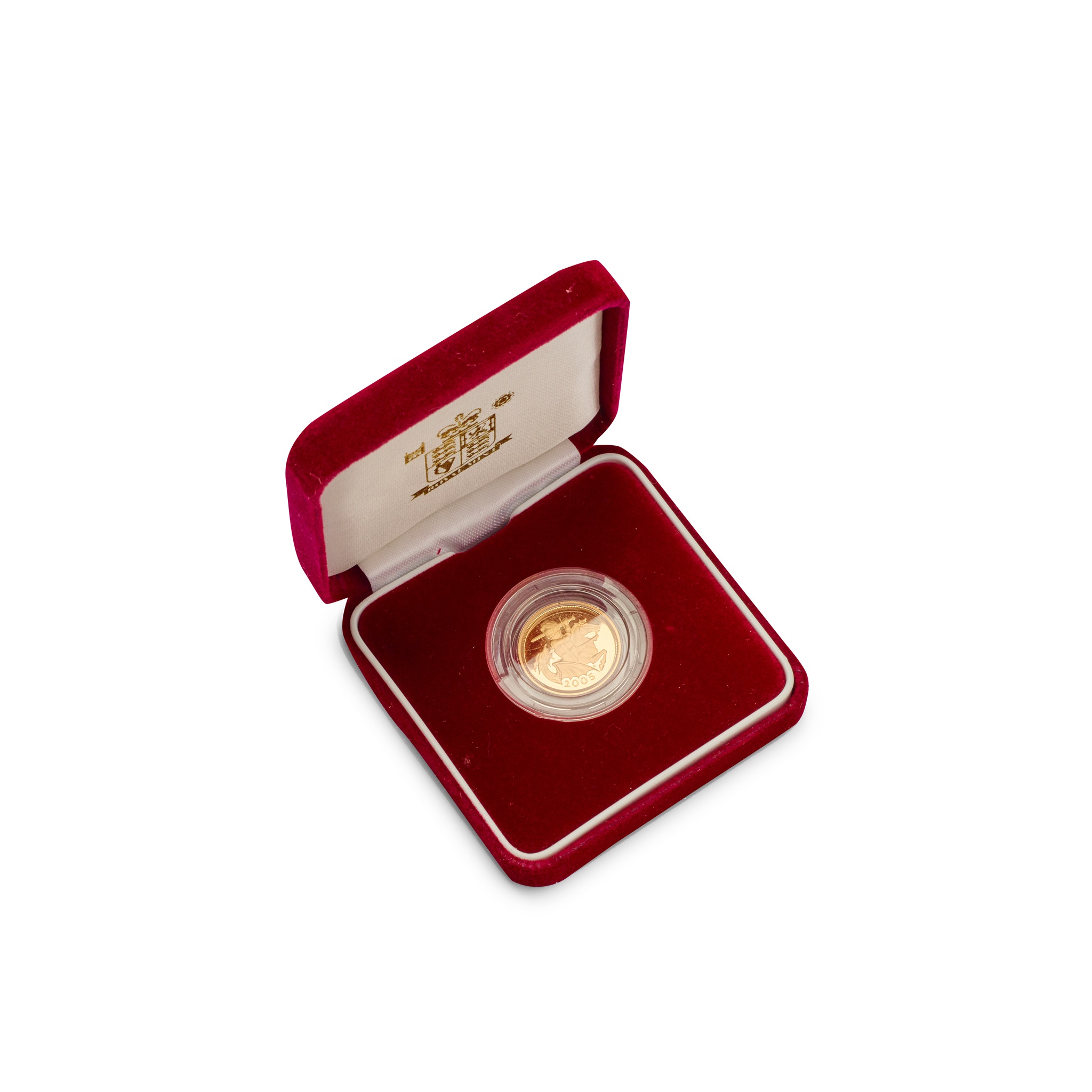 2005 Uk Gold Proof Half Sovereign