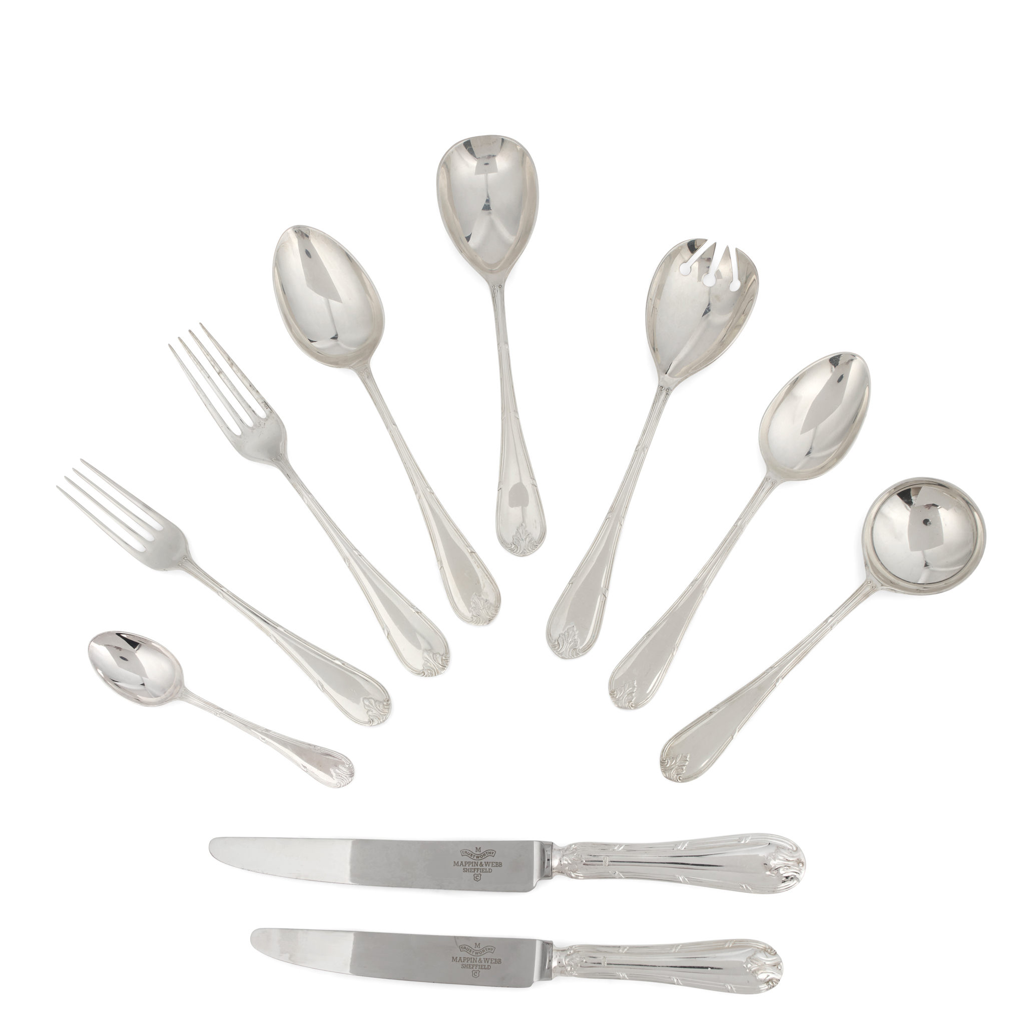 A 1990s EIGHT-PLACE SETTING CANTEEN