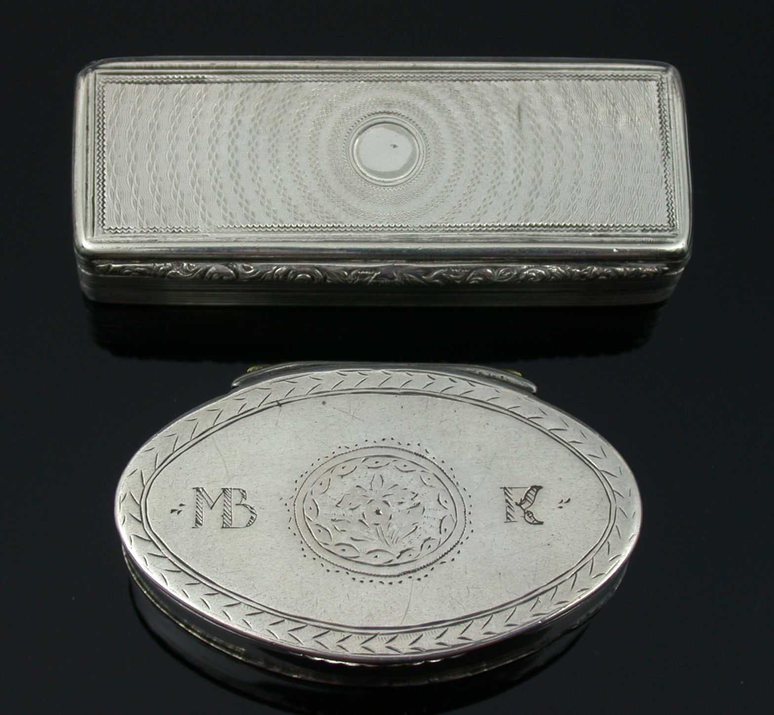 A Georgian snuff box,