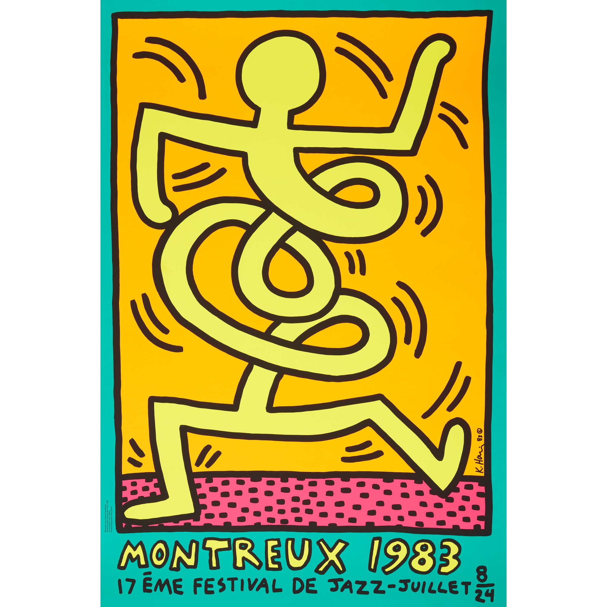 KEITH HARING (AMERICAN 1958-1990)