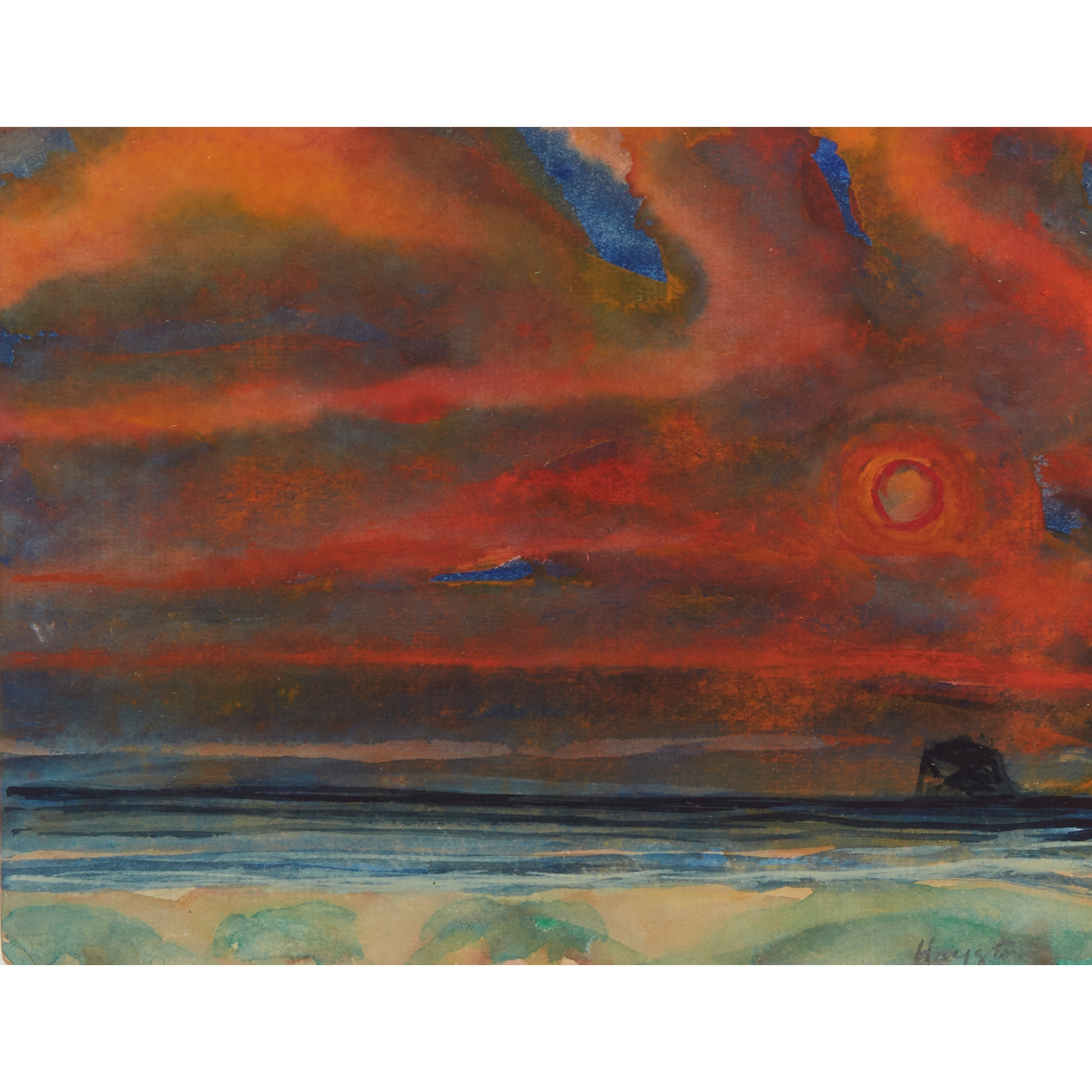 JOHN HOUSTON R.S.A., R.S.W., S.S.A. (SCOTTISH 1930-2008)