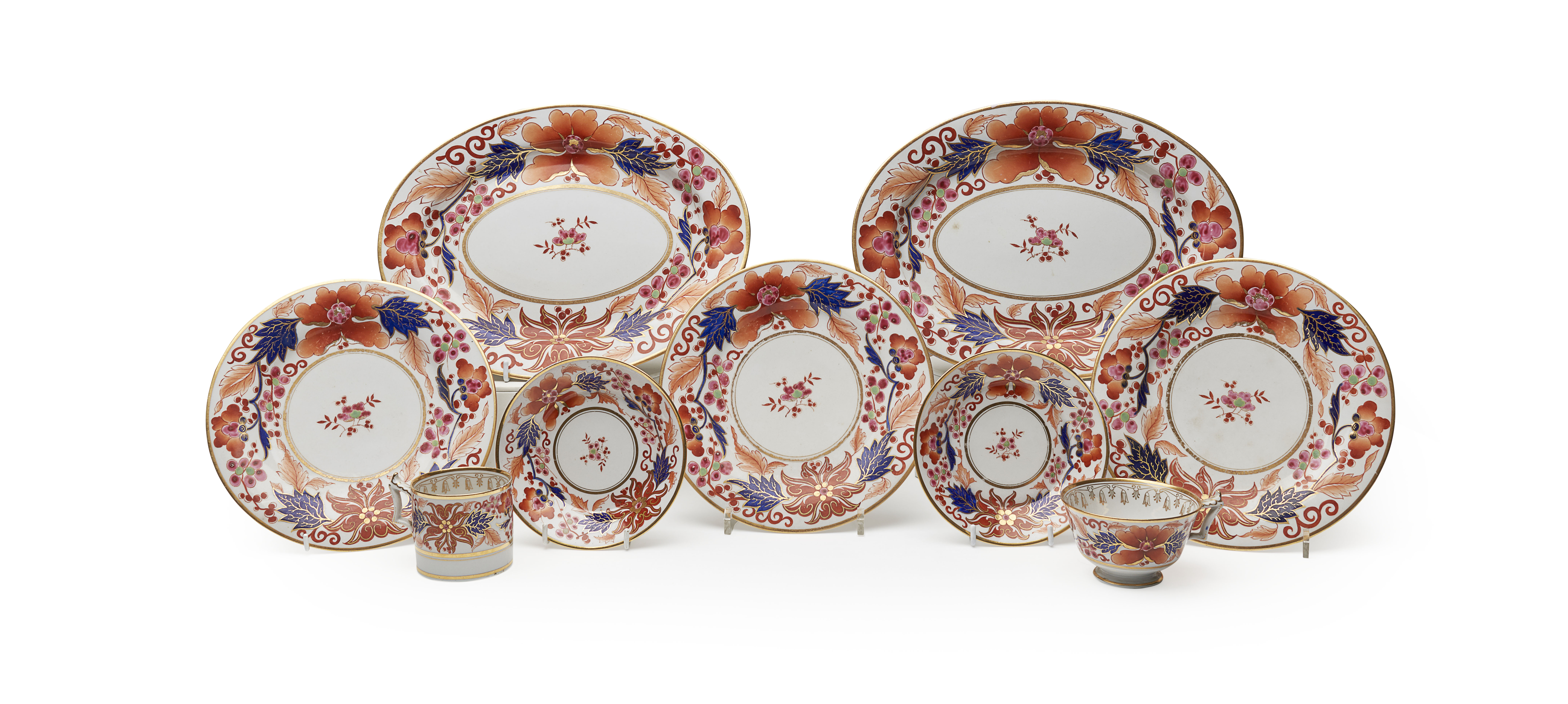 WORCESTER 'FLIGHT BARR AND BARR' PART BREAKFAST SERVICE