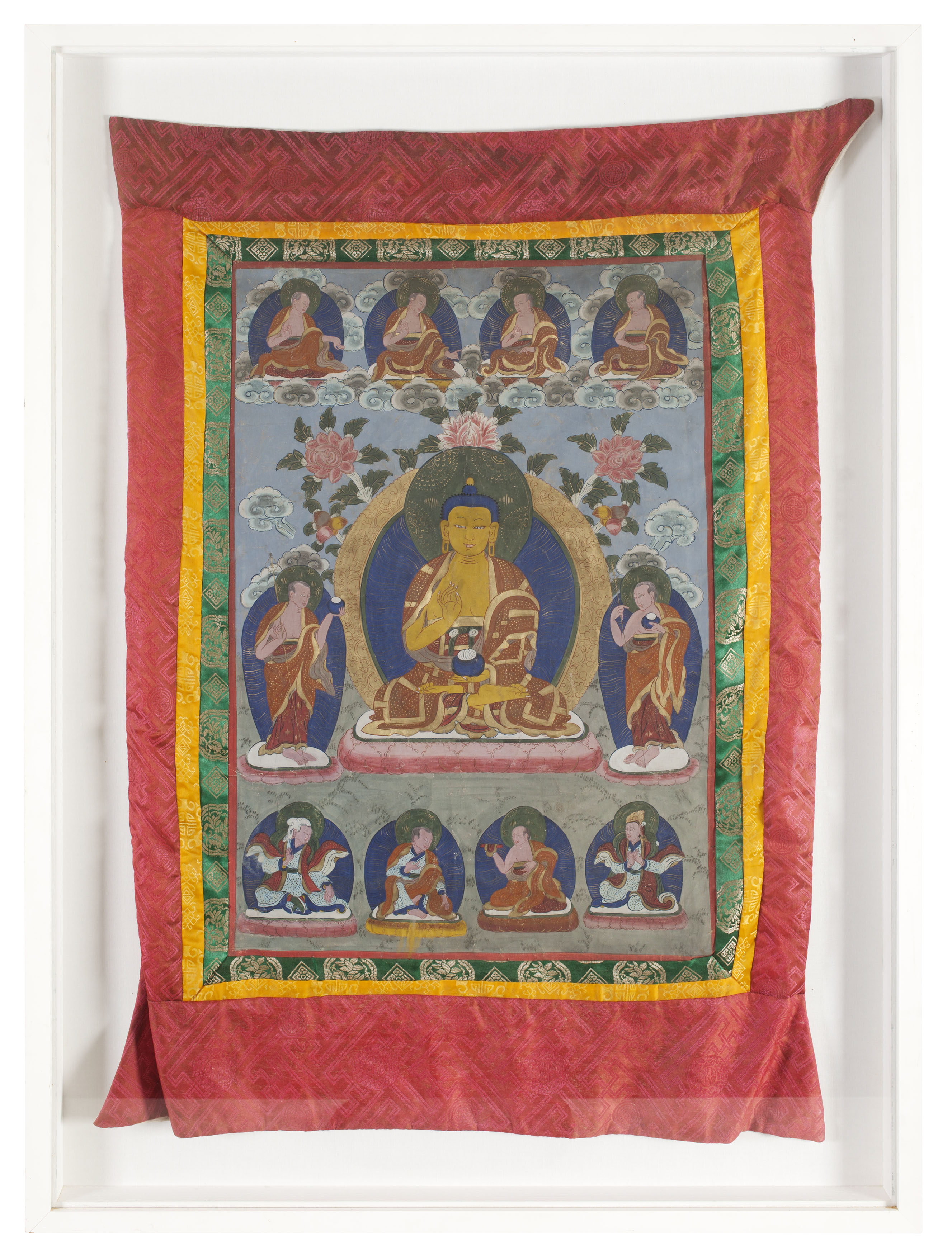 TIBETAN THANKA ON CLOTH
