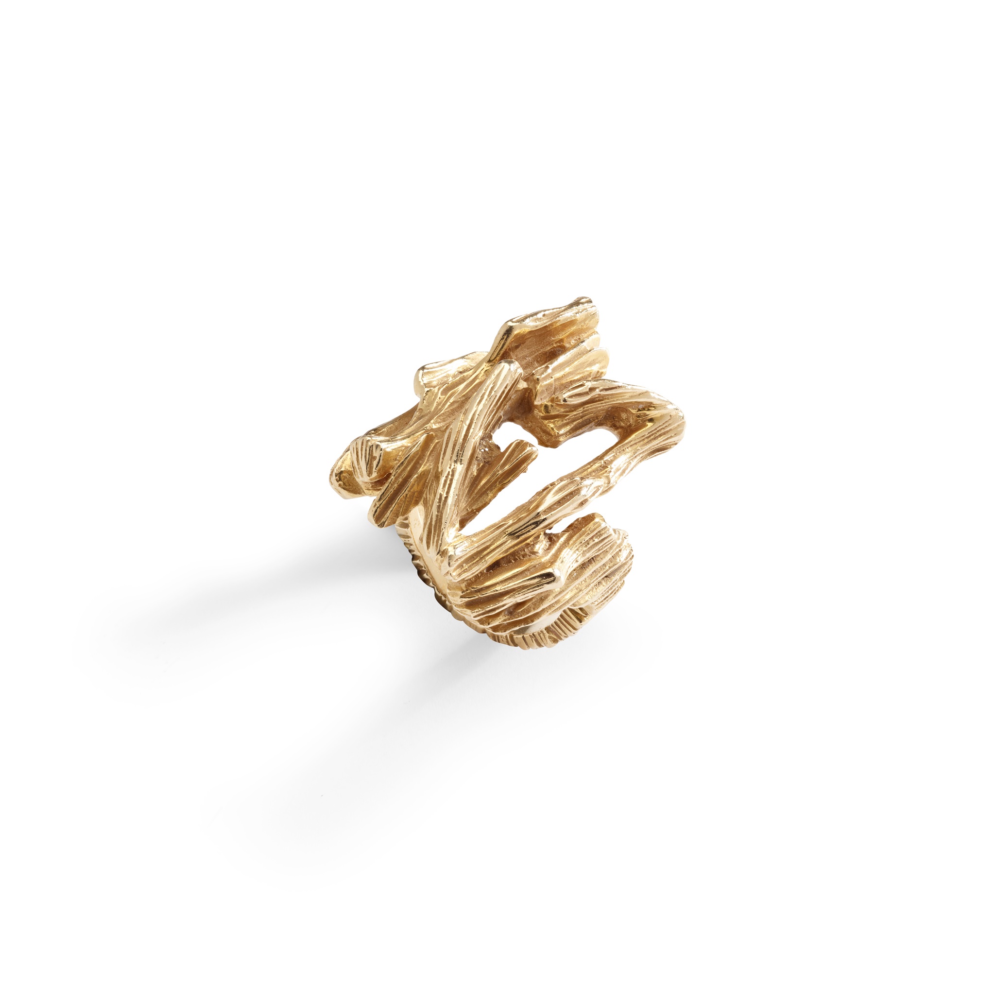 A stylised dress ring