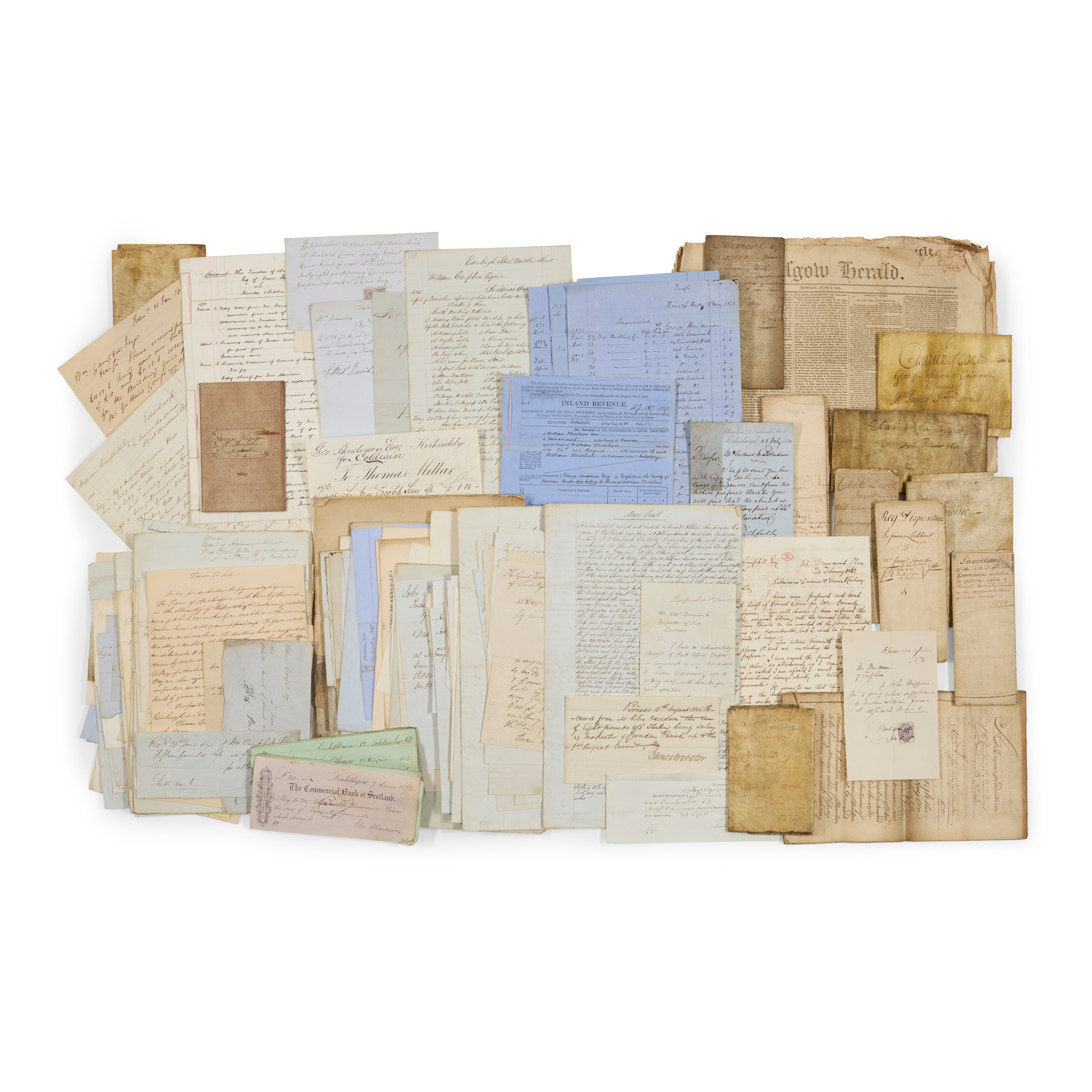 Miscellaneous Scottish manuscripts