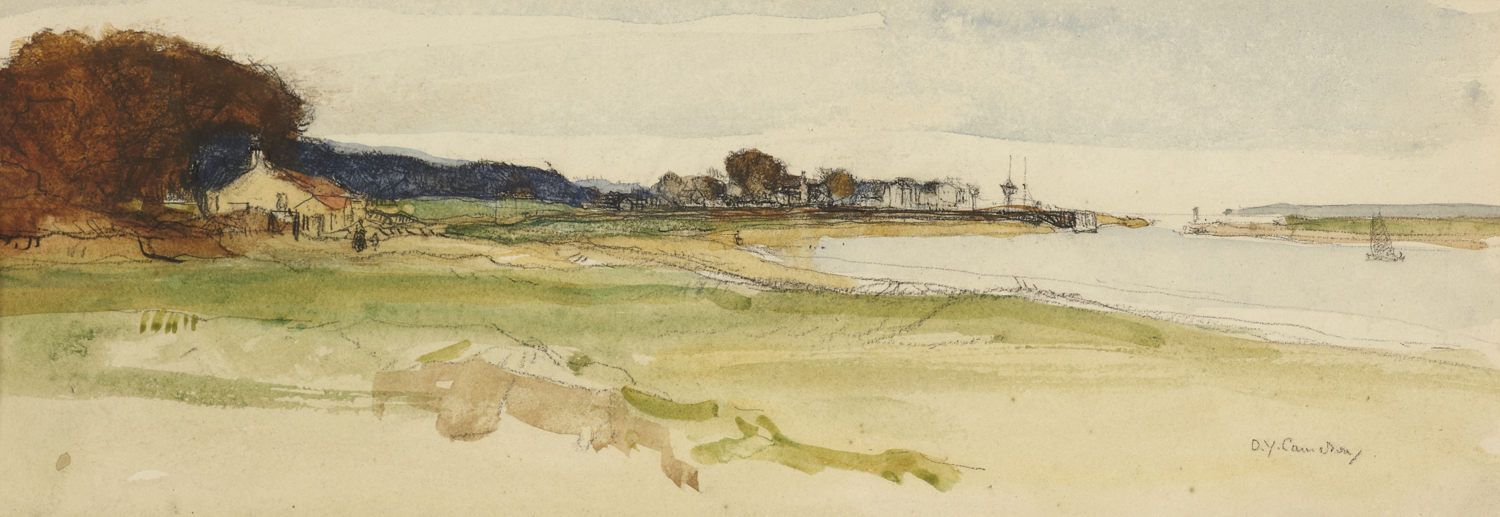 SIR DAVID YOUNG CAMERON R.A., R.S.A., R.W.S., R.S.W., R.E (SCOTTISH 1865-1945)