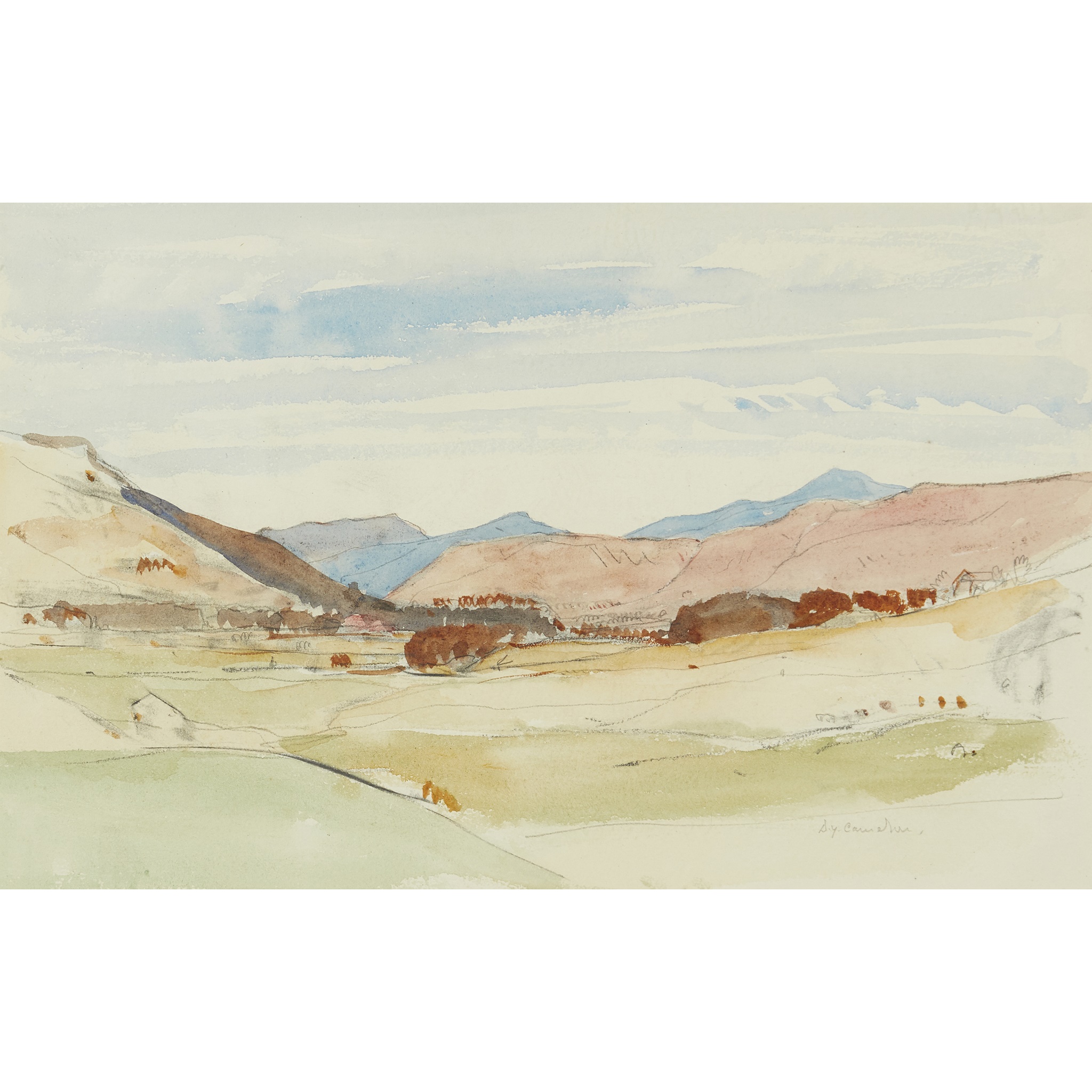 SIR DAVID YOUNG CAMERON R.A., R.S.A., R.W.S., R.S.W., R.E. (SCOTTISH 1865-1945)