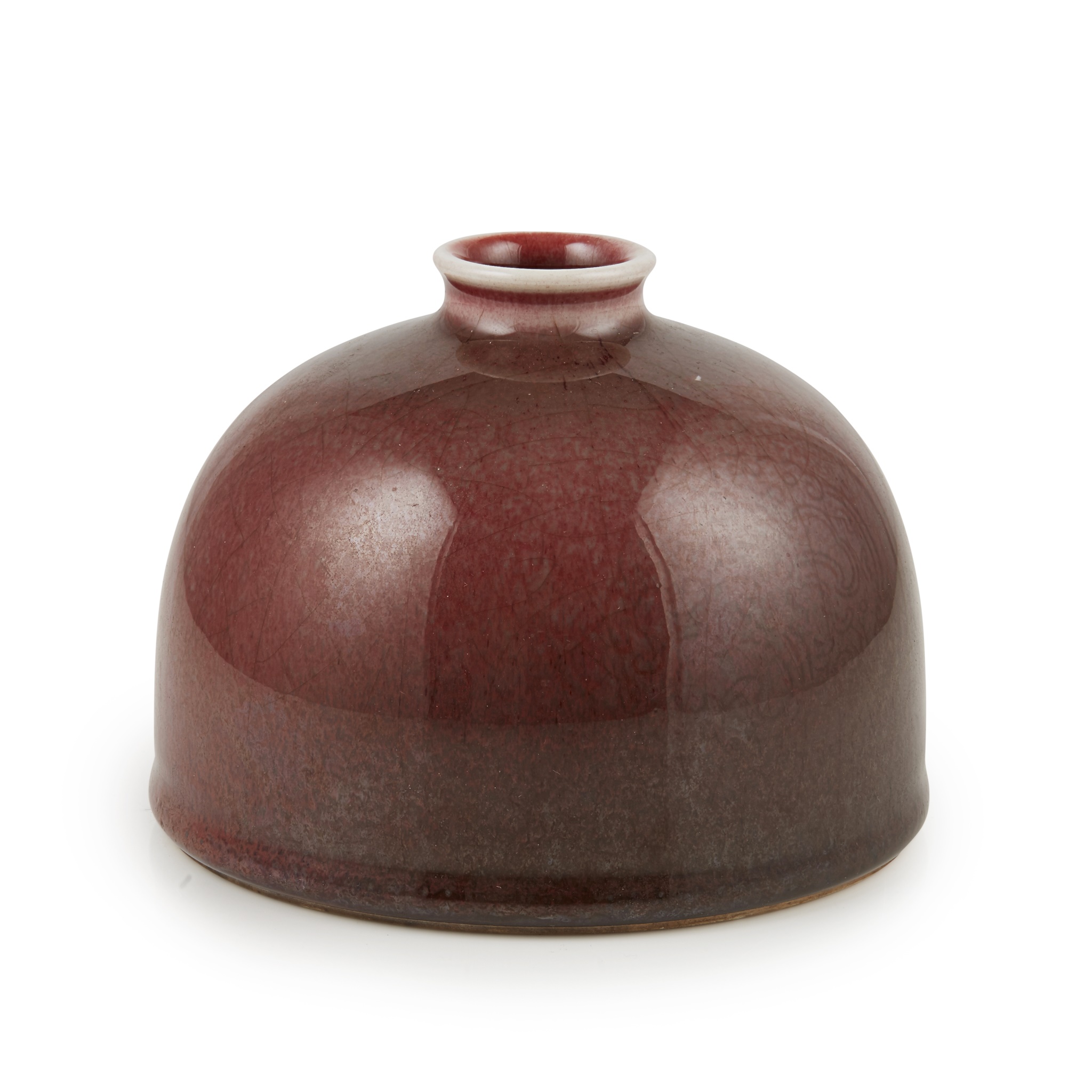 PEACHBLOOM-GLAZED ‘TAIBAIZUN’ BEEHIVE WATERPOT