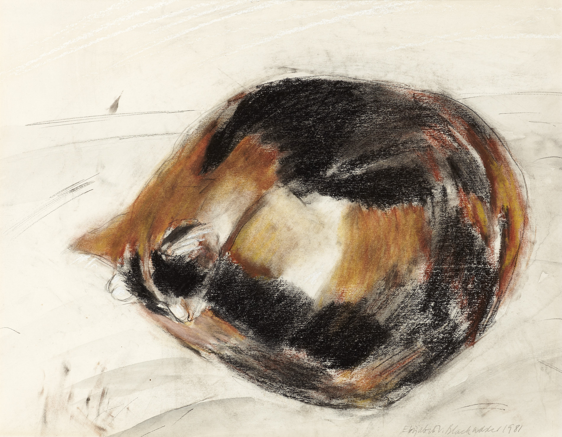 ELIZABETH VIOLET BLACKADDER D.B.E., R.A., R.S.A., R.S.W., R.G.I., D.LITT (SCOTTISH B.1931)