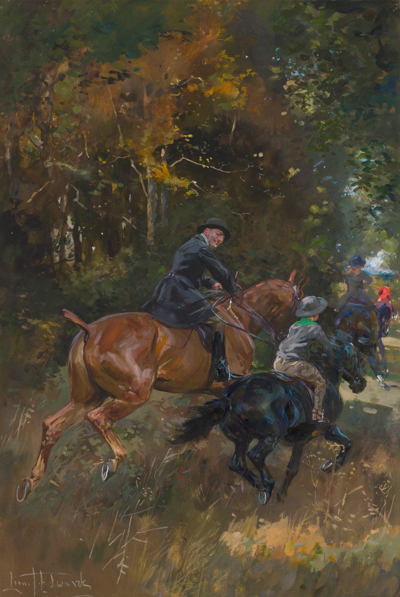 LIONEL DALHOUSIE ROBERTSON EDWARDS R.I., R.C.A (BRITISH 1878-1966)