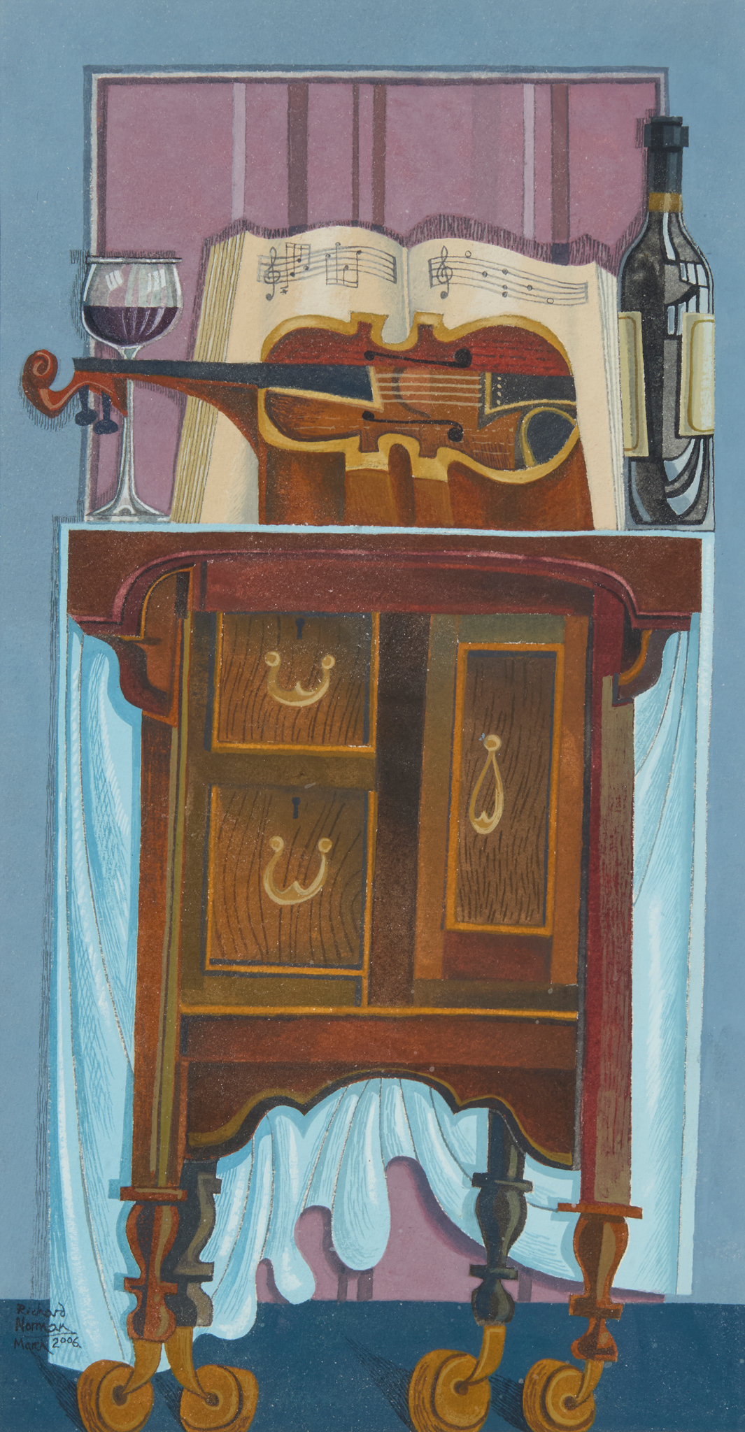 RICHARD NORMAN R.S.W. (SCOTTISH CONTEMPORARY)