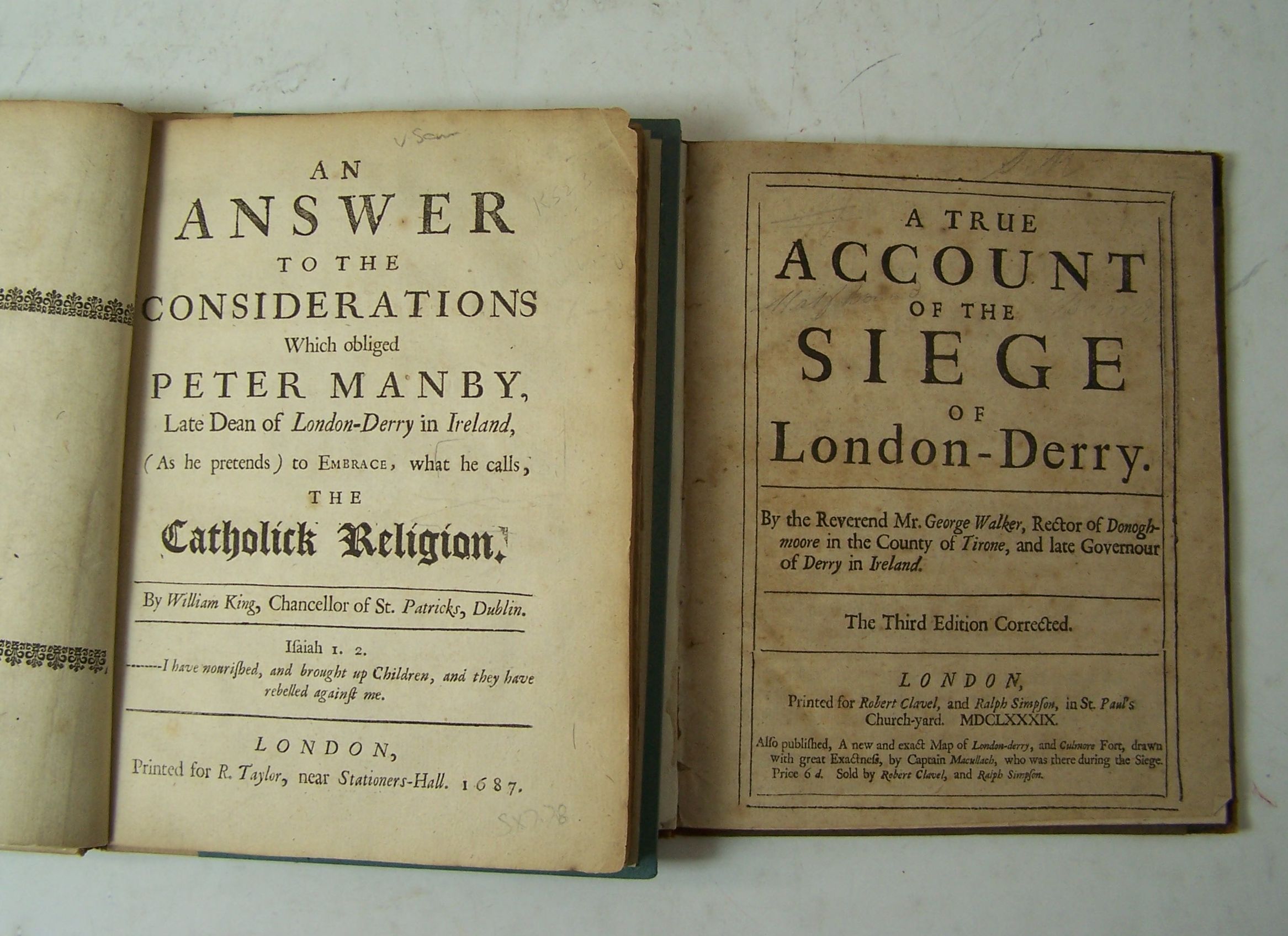 Ireland -- Londonderry -- Walker, George