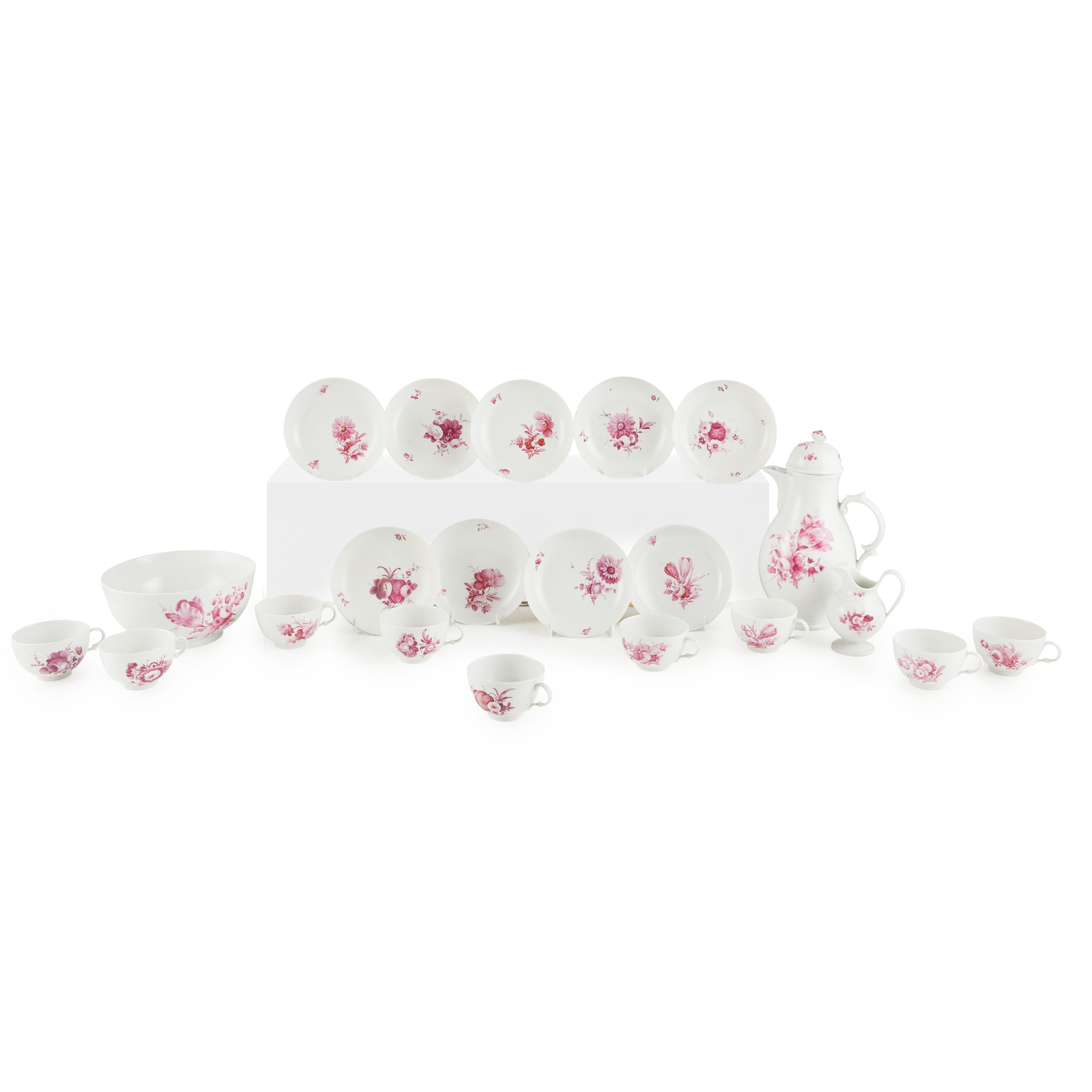 FÜRSTENBERG PORCELAIN PART COFFEE SERVICE
