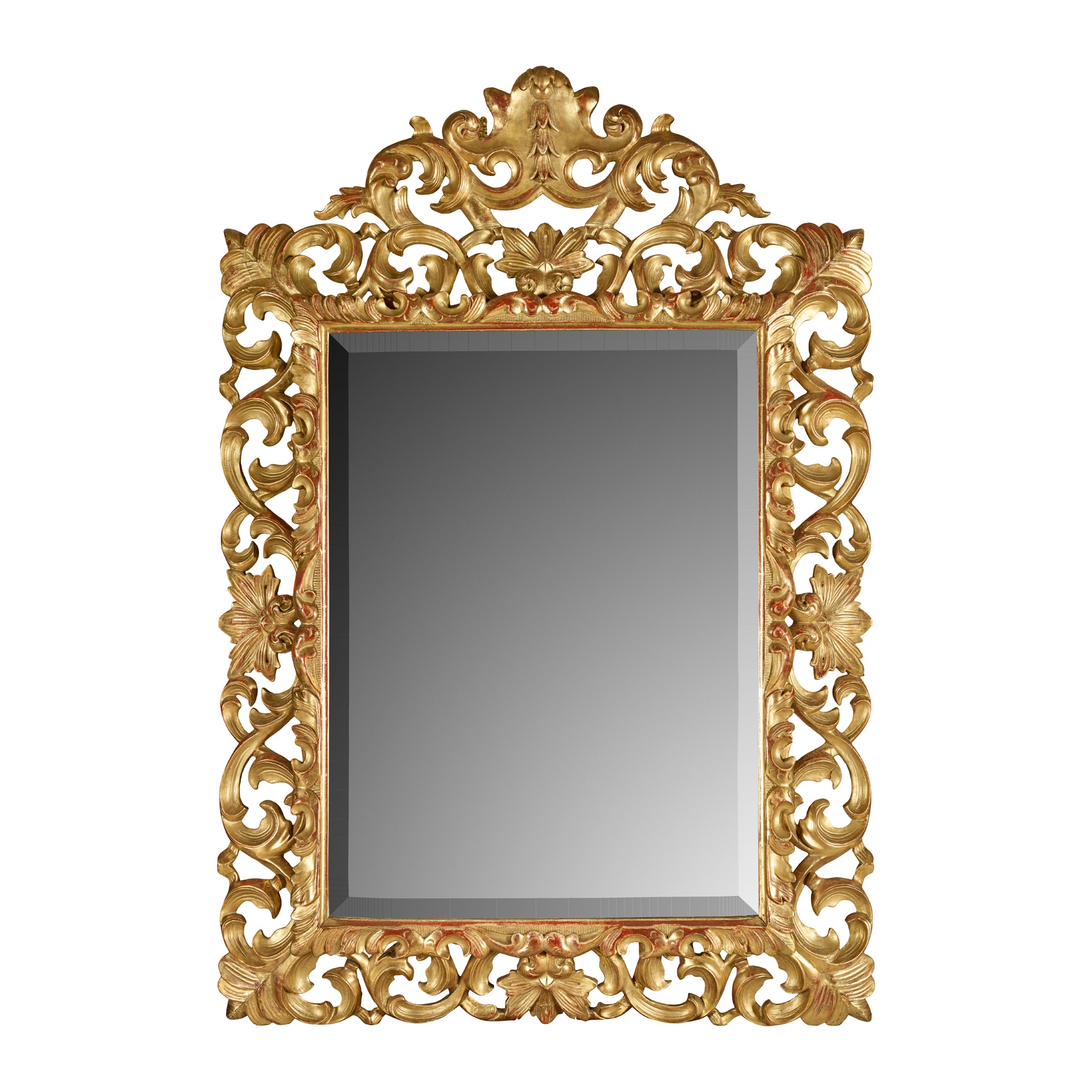 LOUIS XIV STYLE GILTWOOD MIRROR
