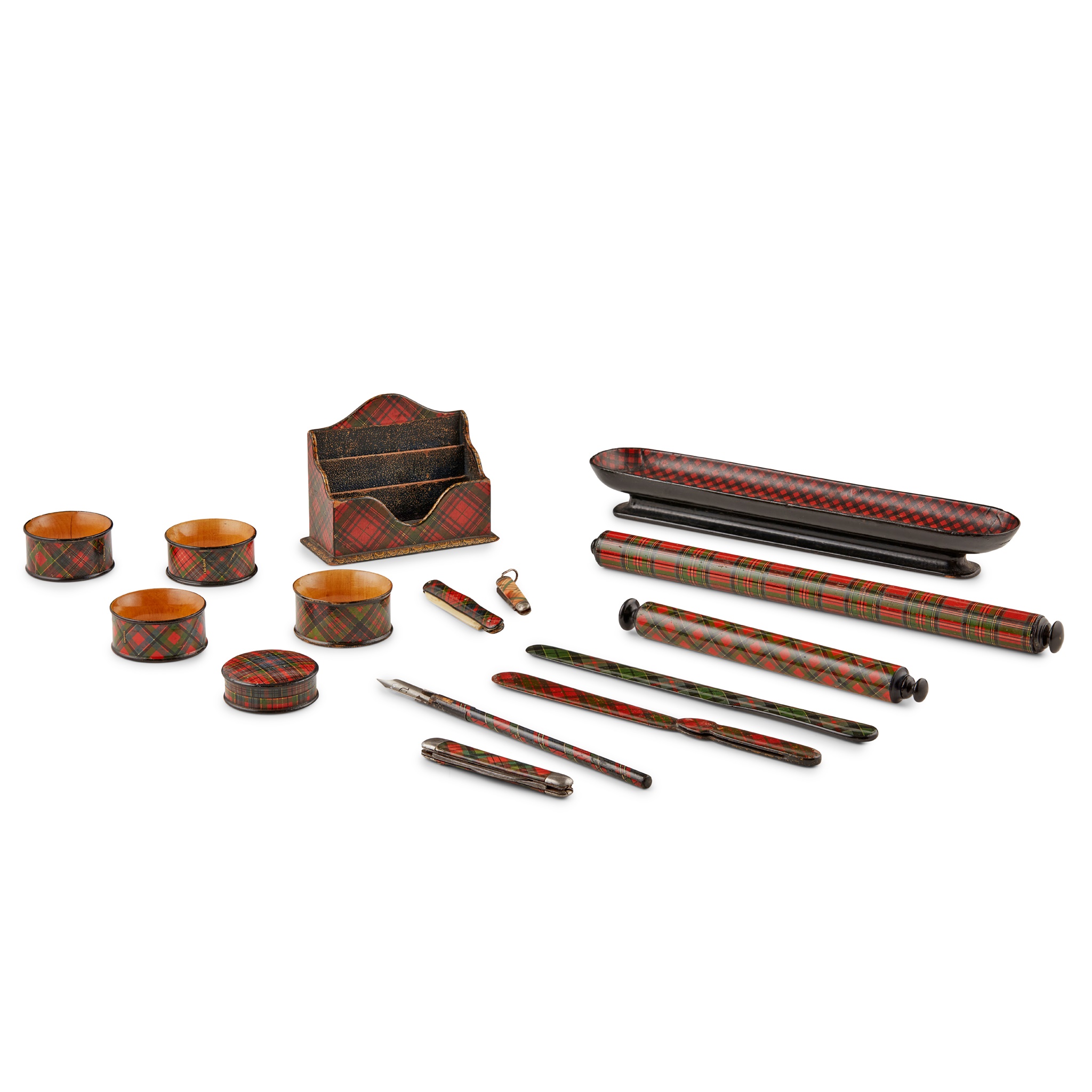 A COLLECTION OF TARTANWARE