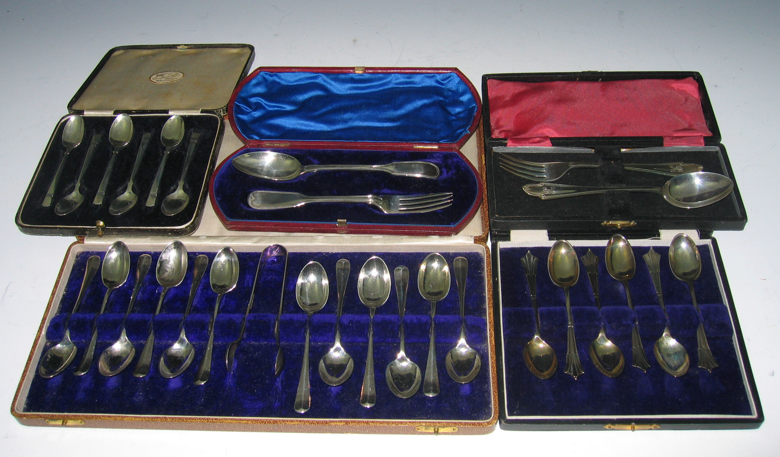 A Victorian part set of eleven Fiddle pattern teaspoons,