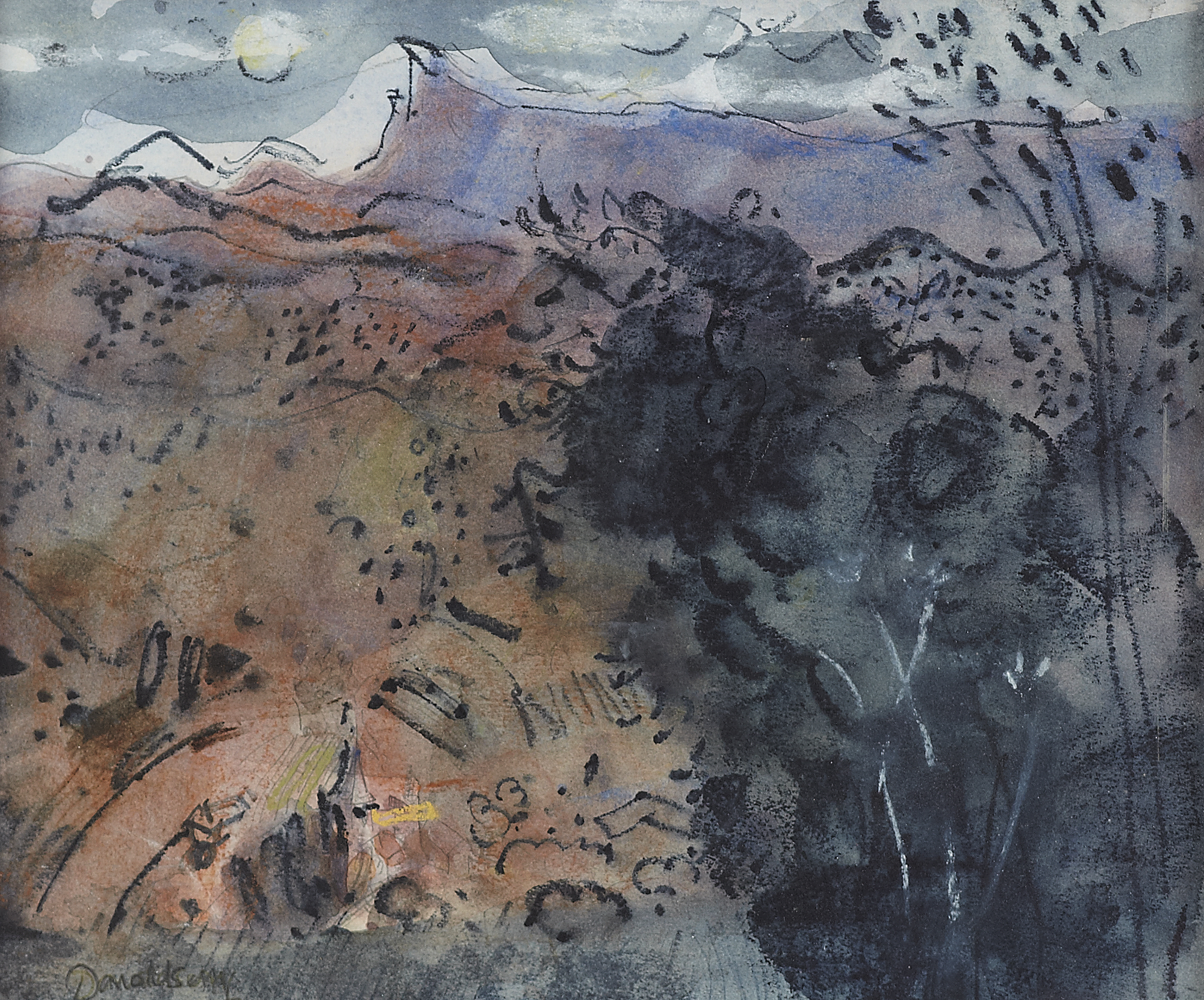 DAVID DONALDSON R.S.A., R.P., L.L.D (SCOTTISH 1916-1996)