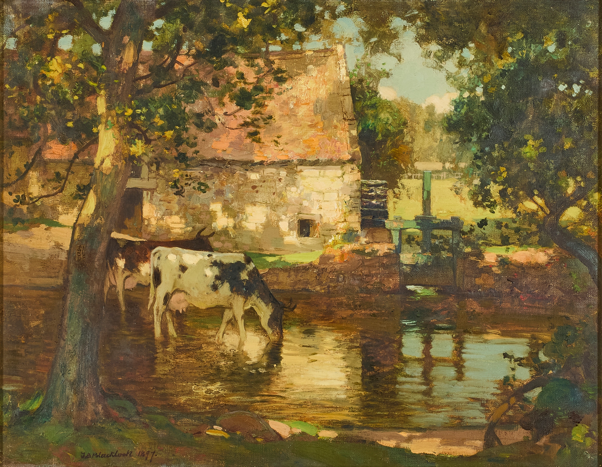 THOMAS BROMLEY BLACKLOCK (SCOTTISH 1863-1903)