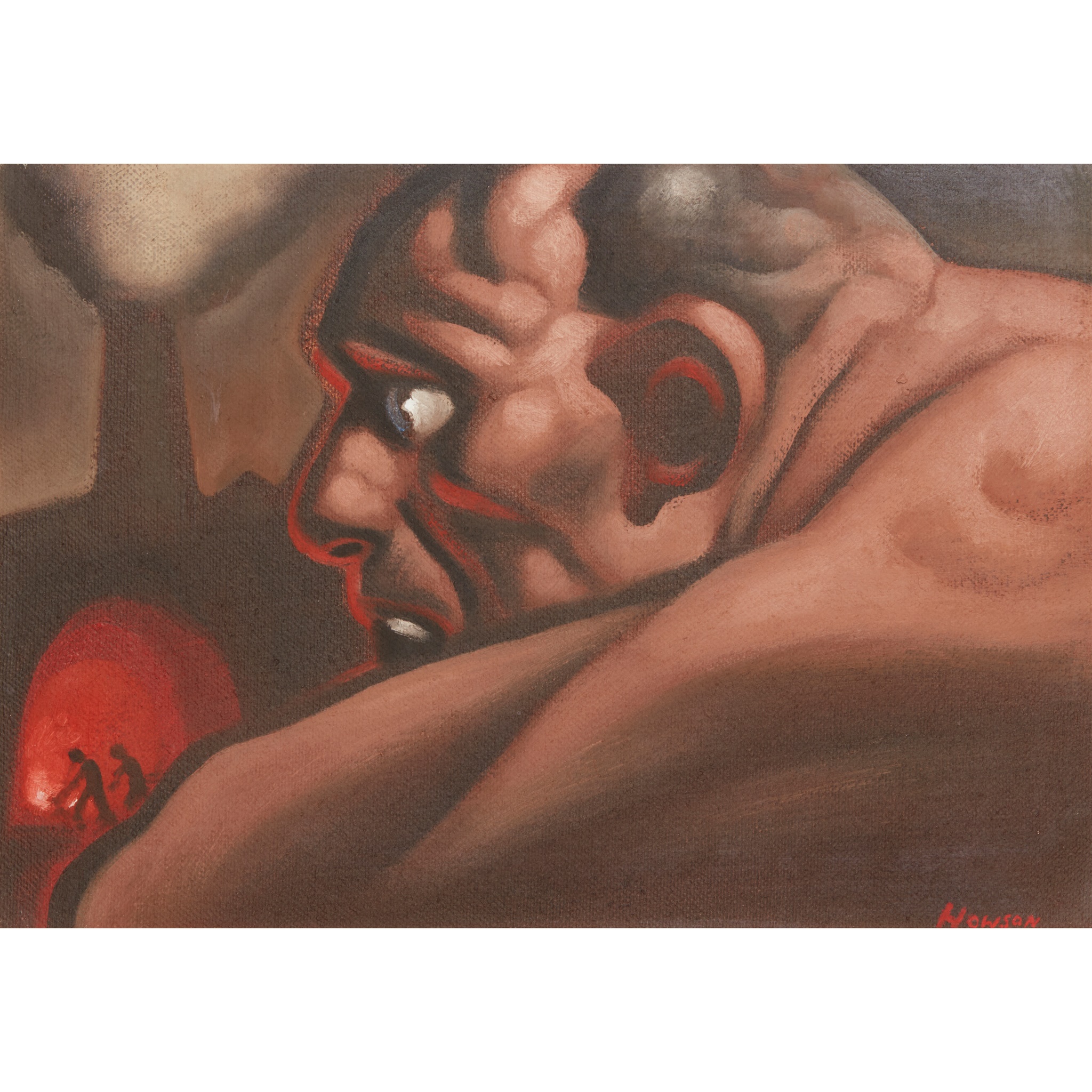 PETER HOWSON O.B.E. (SCOTTISH 1958-)