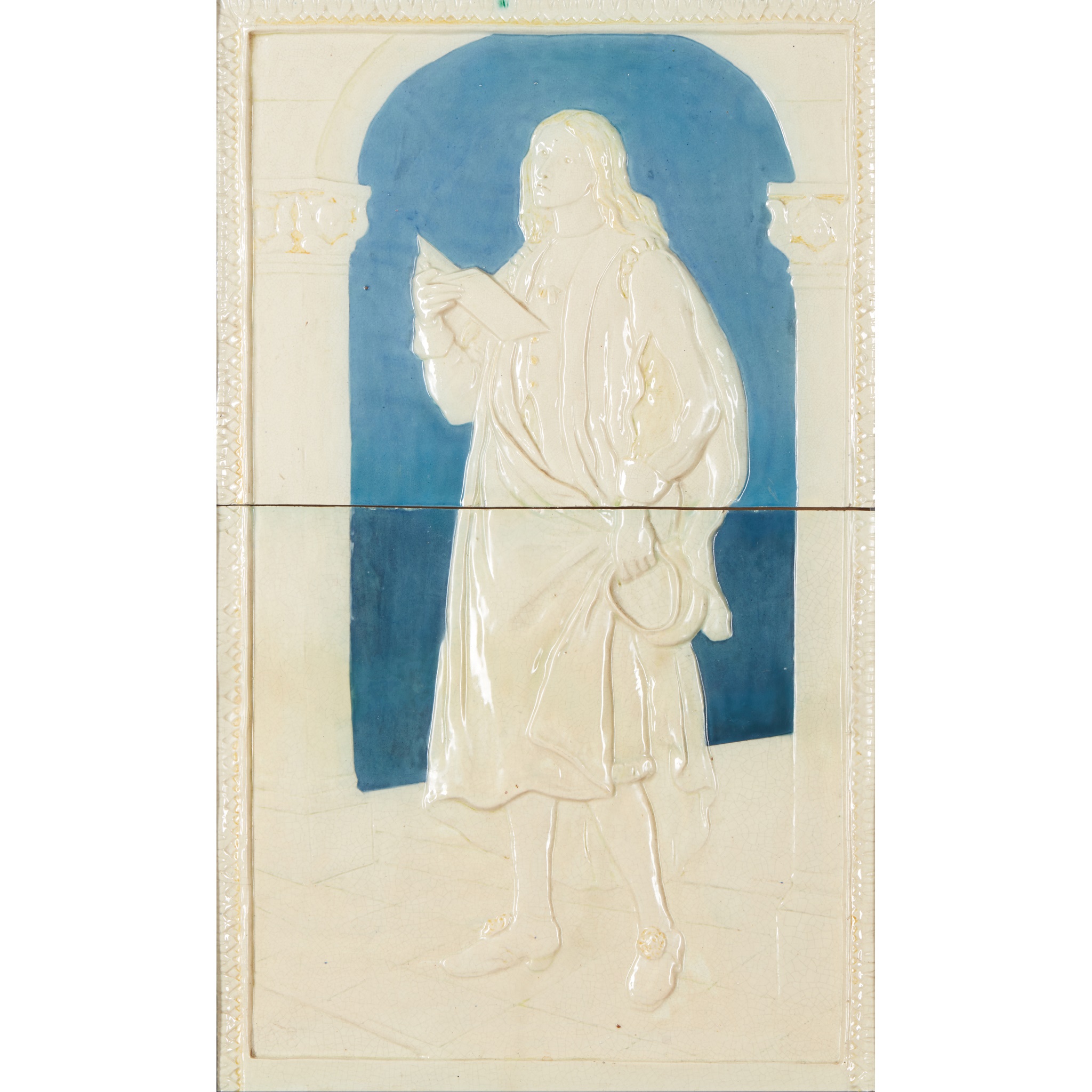 FORD MADOX BROWN (1821-1893) FOR DELLA ROBBIA POTTERY, BIRKENHEAD