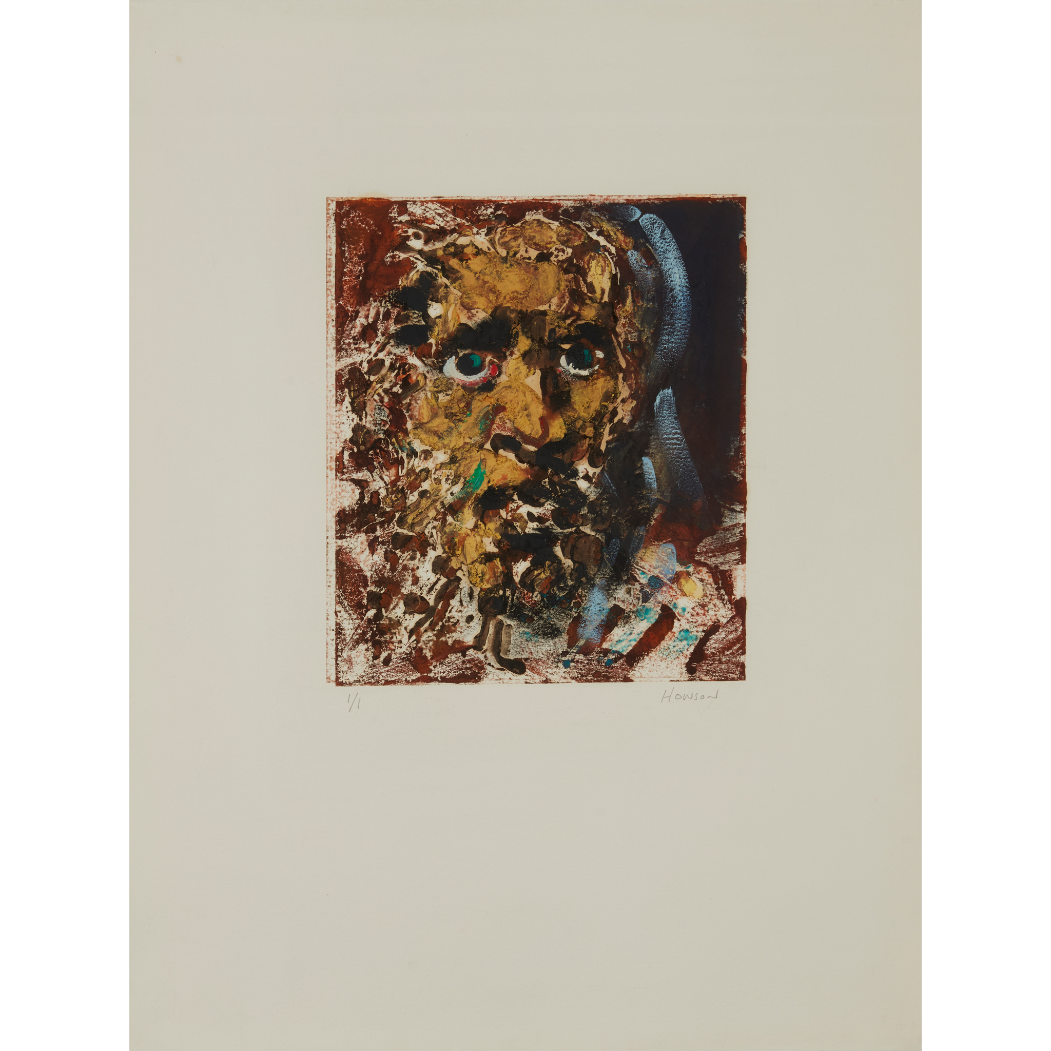 PETER HOWSON O.B.E. (SCOTTISH 1958-)