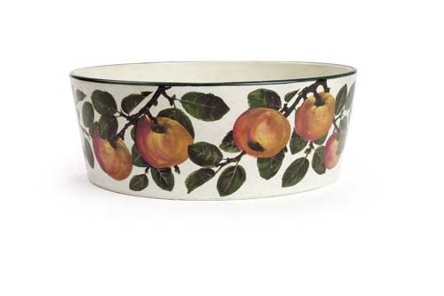 A large Wemyss flower bowl,