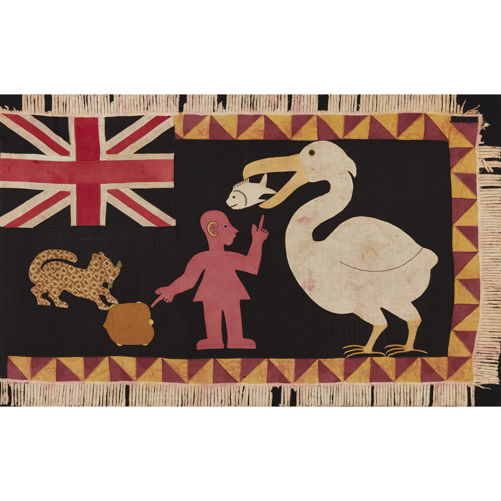 FANTE ASAFO FLAG: THE PELICAN