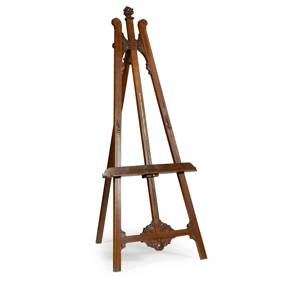 REGENCY MAHOGANY EASEL