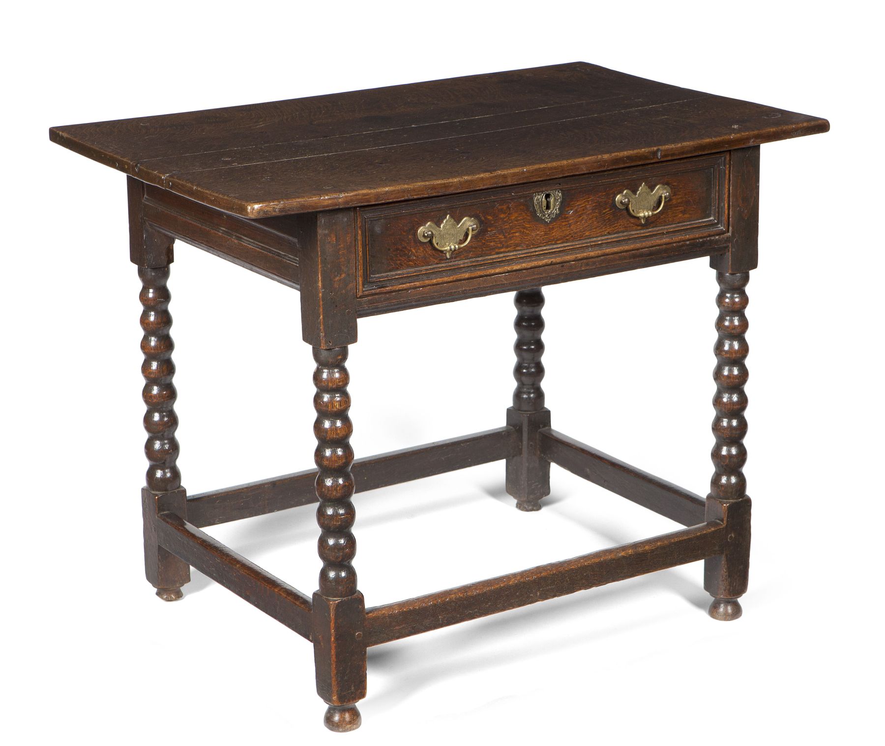 CHARLES II OAK SIDE TABLE
